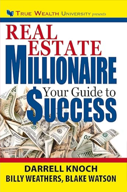 Real Estate Millionaire Book Cover - Your Guide to Success in Real Estate