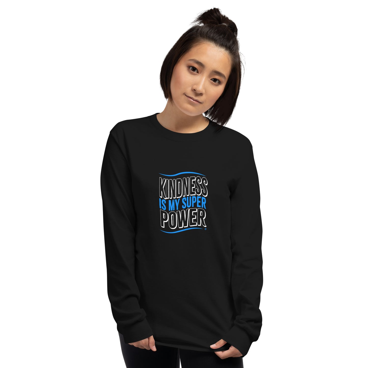 Kindness is my Superpower Unisex Long Sleeve Shirts