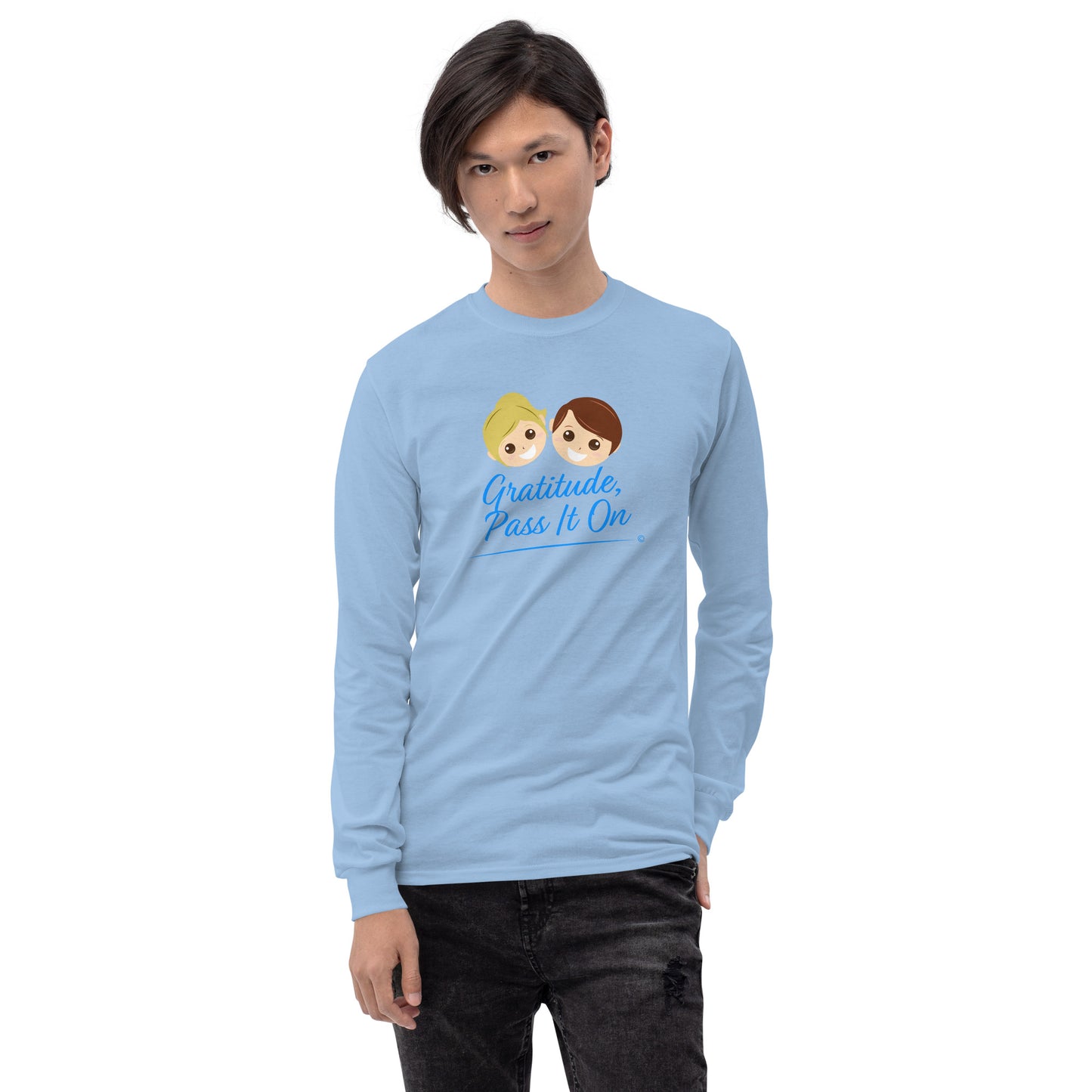 Gratitude, Pass it On Unisex Long Sleeve Shirts