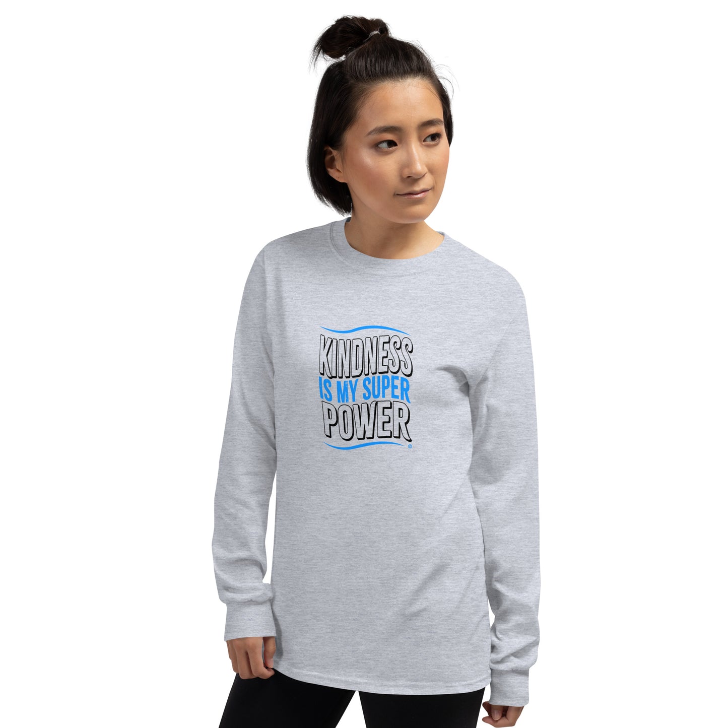 Kindness is my Superpower Unisex Long Sleeve Shirts