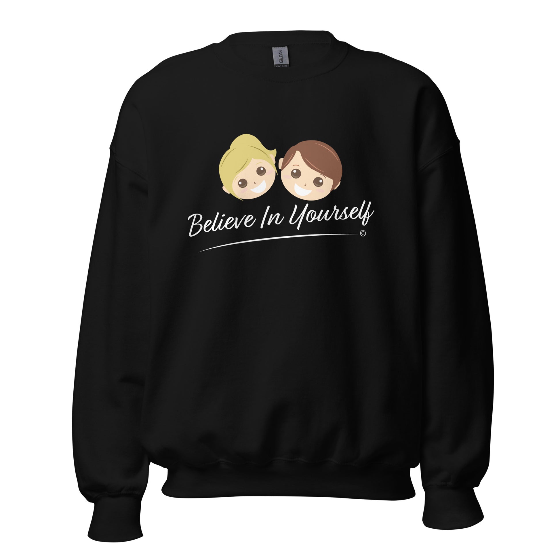 Stylish unisex sweatshirts for men and women-Black