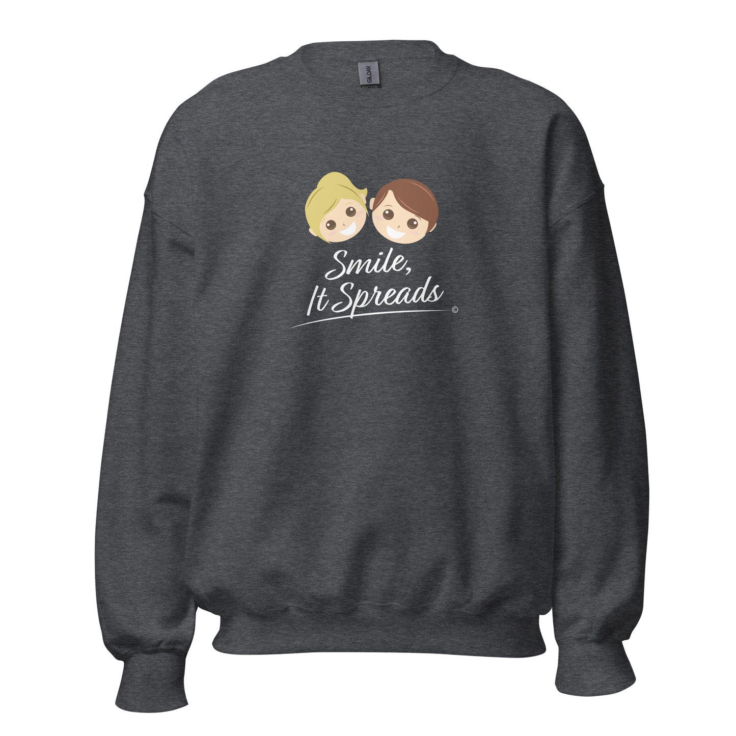 Smile, It Spreads Unisex Sweatshirts