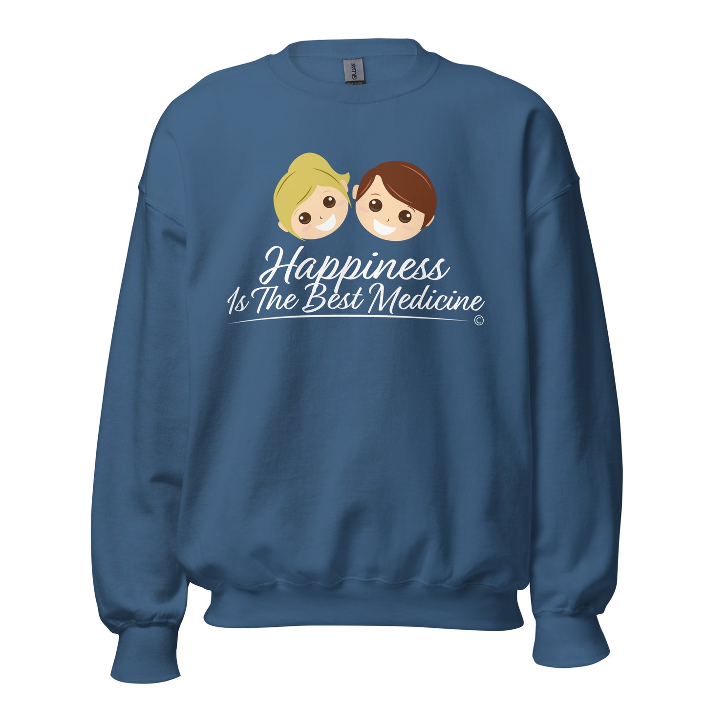Soft and cozy sweatshirt for all -Indigo Blue