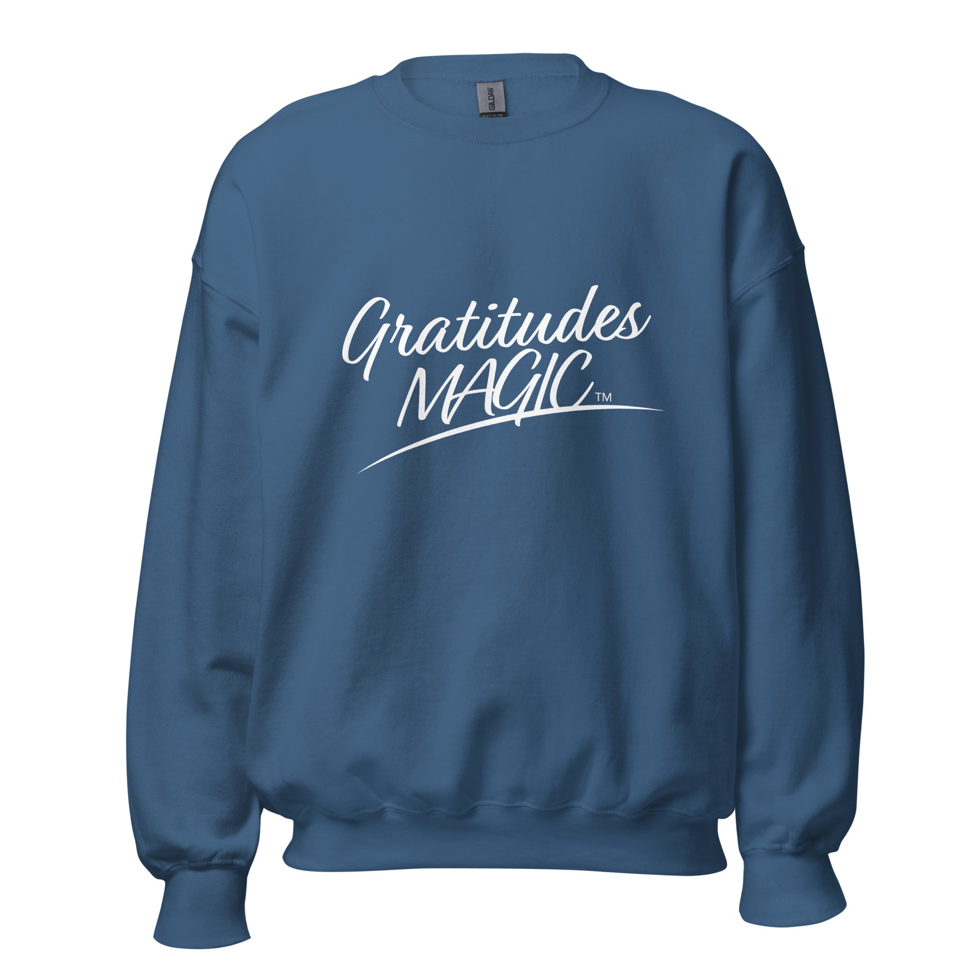 Basic sweatshirts for everyday wear -Indigo Blue