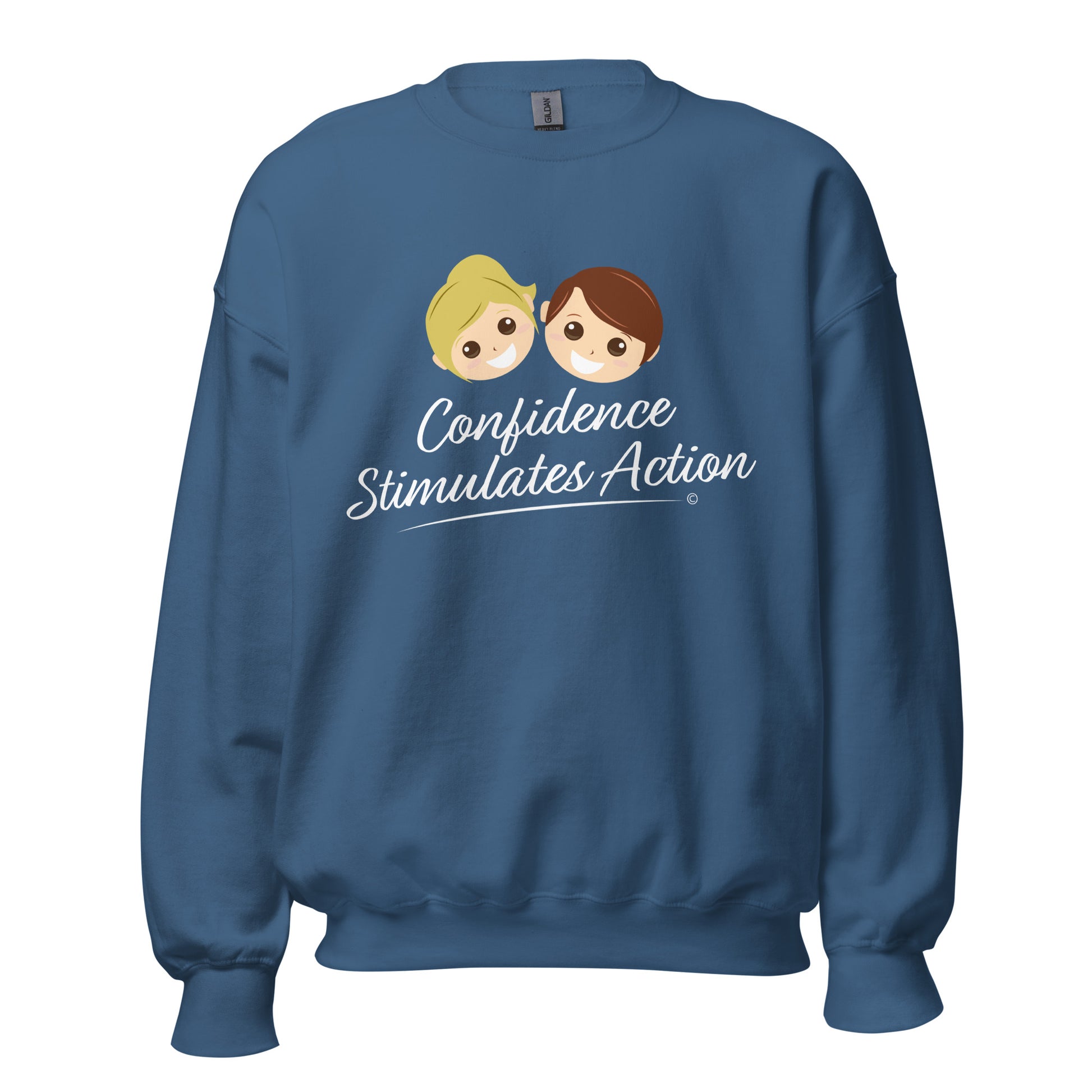 Sweatshirts for wilderness and camping -Indigo Blue