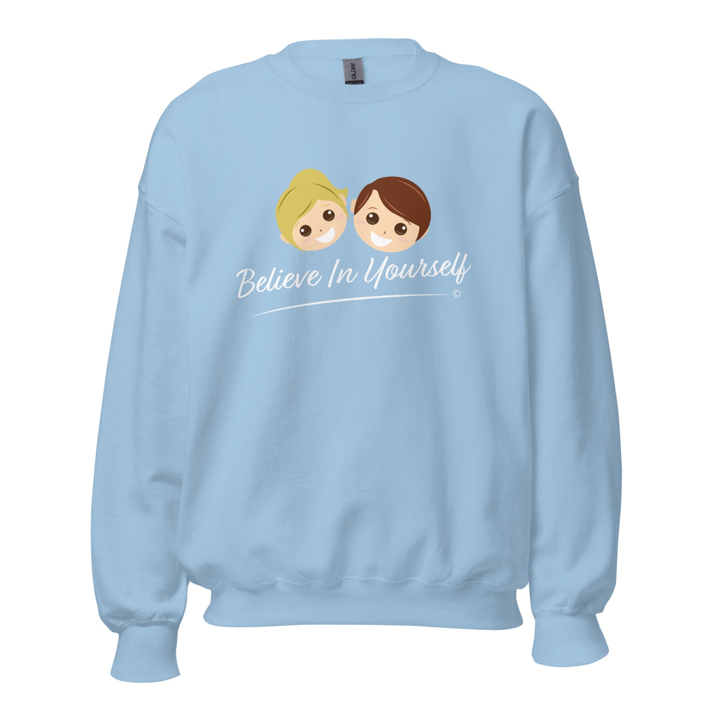 Stylish unisex sweatshirts for men and women-Light Blue