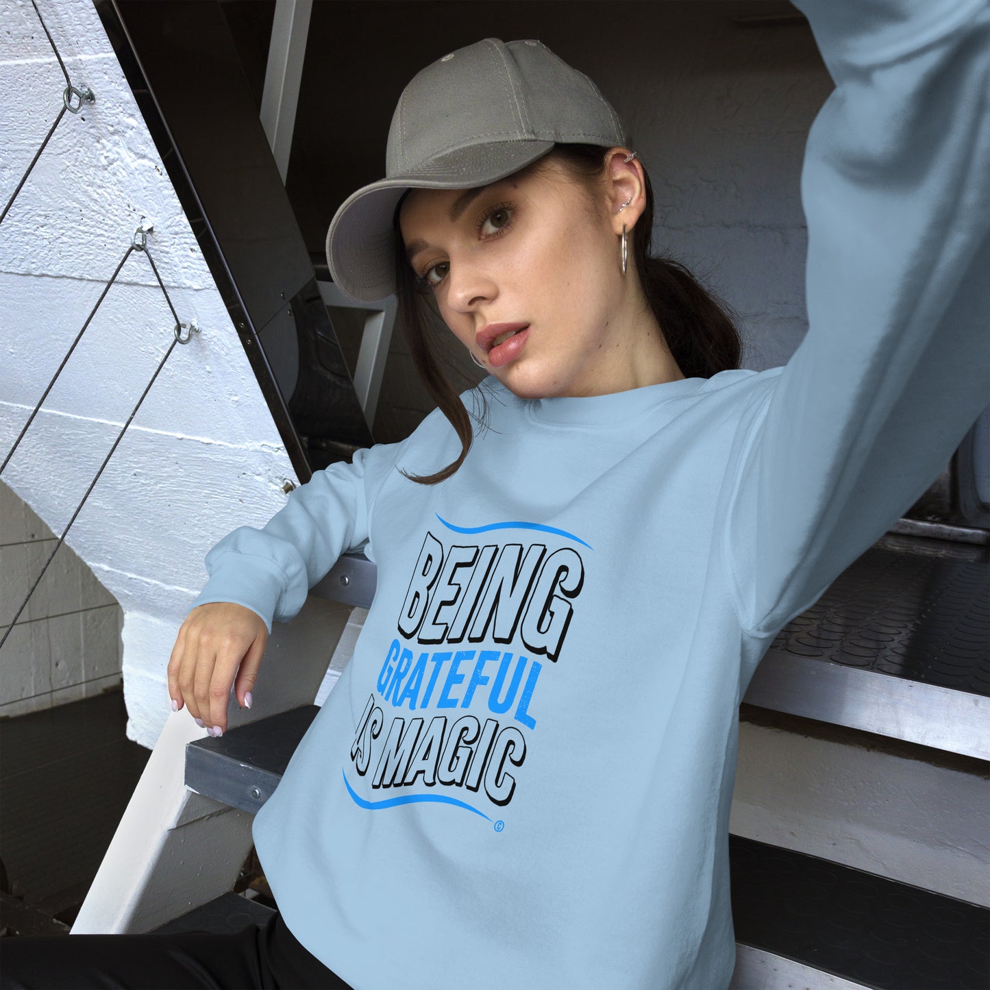 Being Grateful is Magic Unisex Sweatshirts