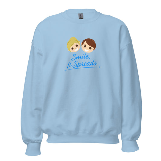 Smile, It Spreads Unisex Sweatshirts