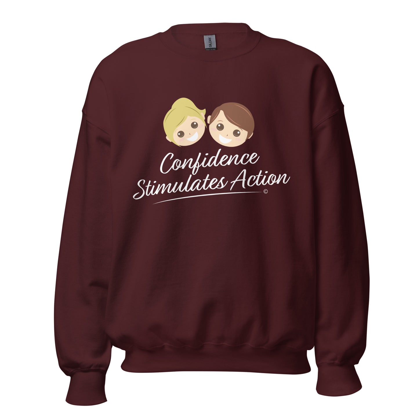 Sweatshirts for wilderness and camping -Maroon