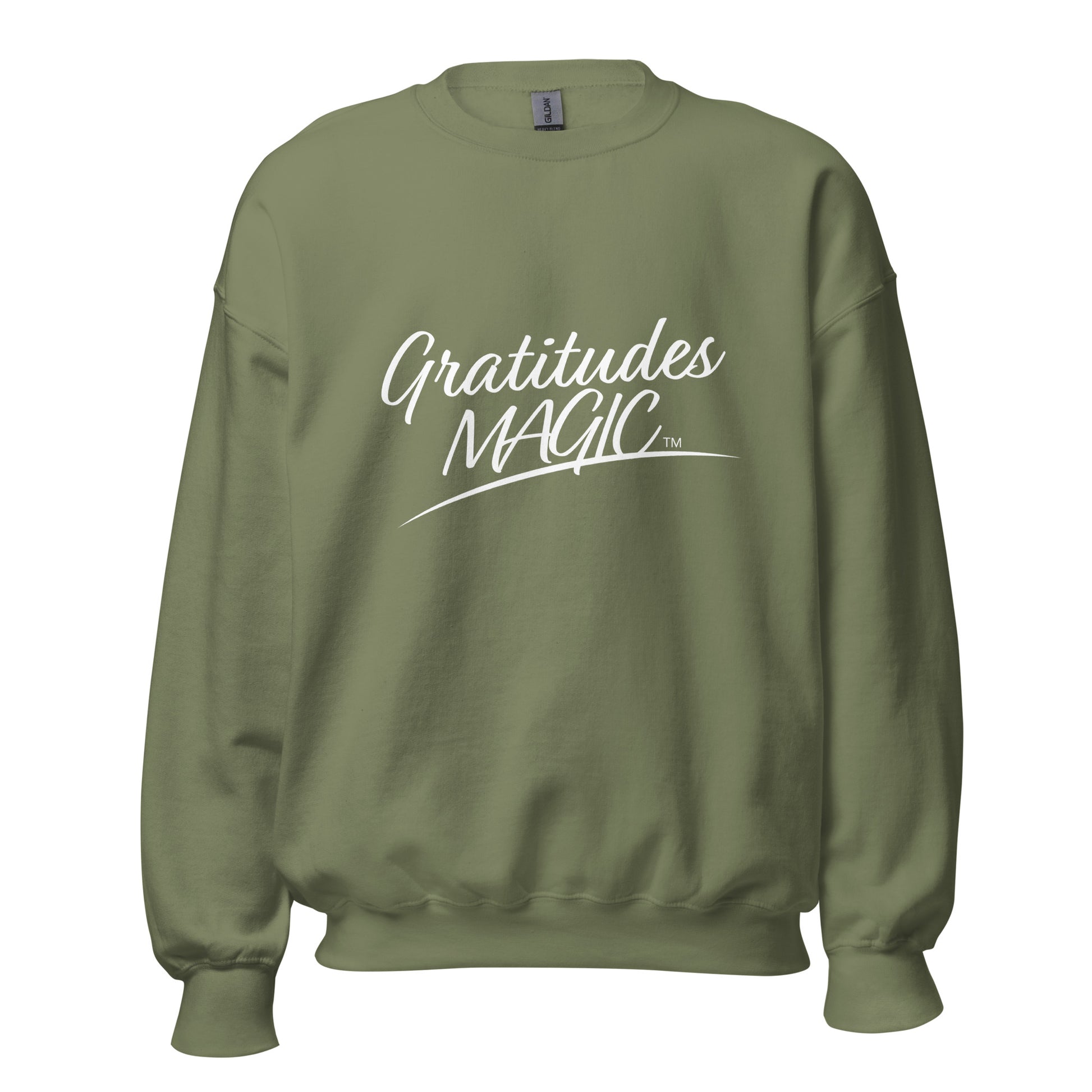 Basic sweatshirts for everyday wear -Military Green