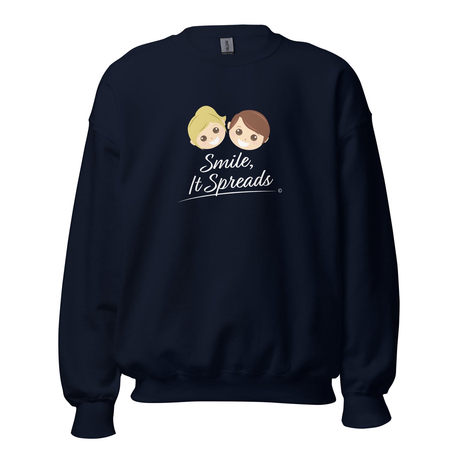 Smile, It Spreads Unisex Sweatshirts