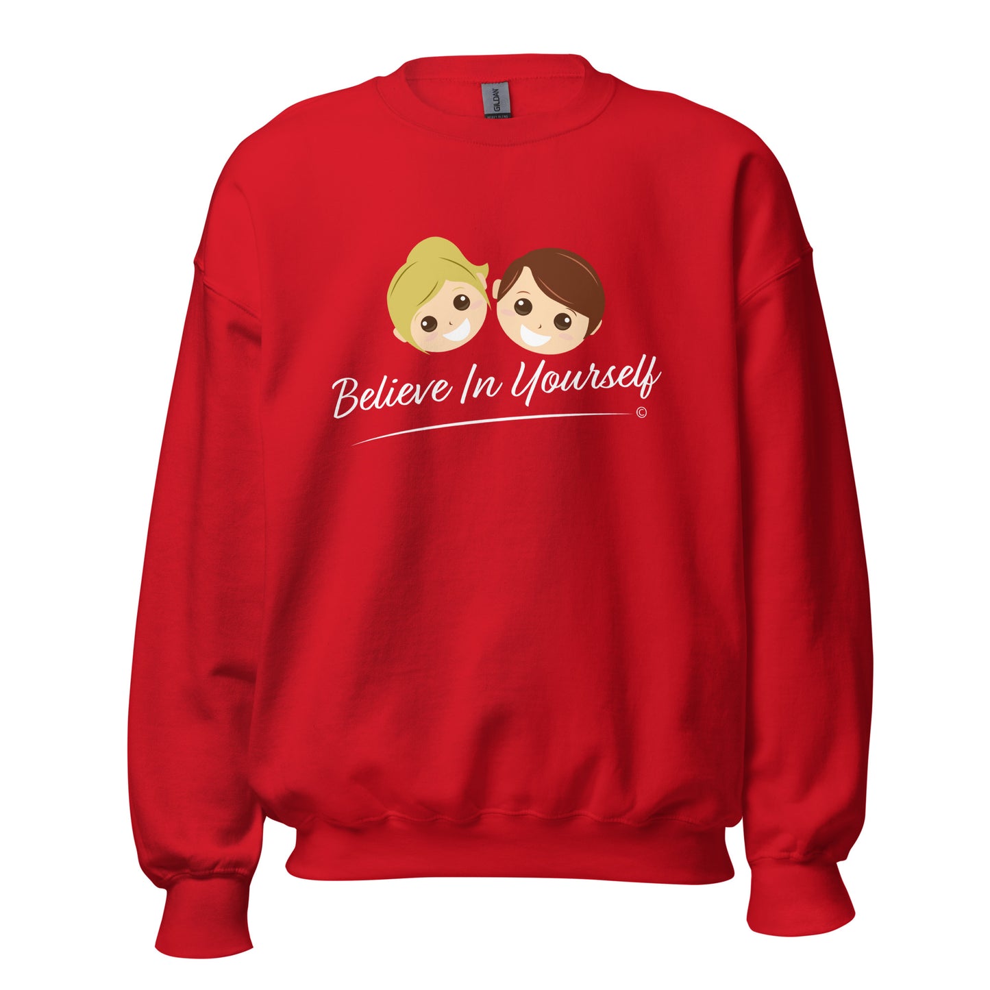 Stylish unisex sweatshirts for men and women- Red