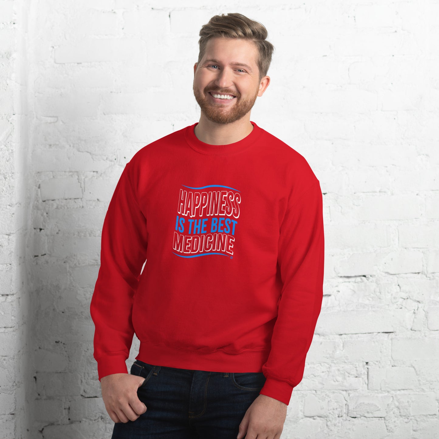 Happiness is the Best Medicine Unisex Sweatshirts