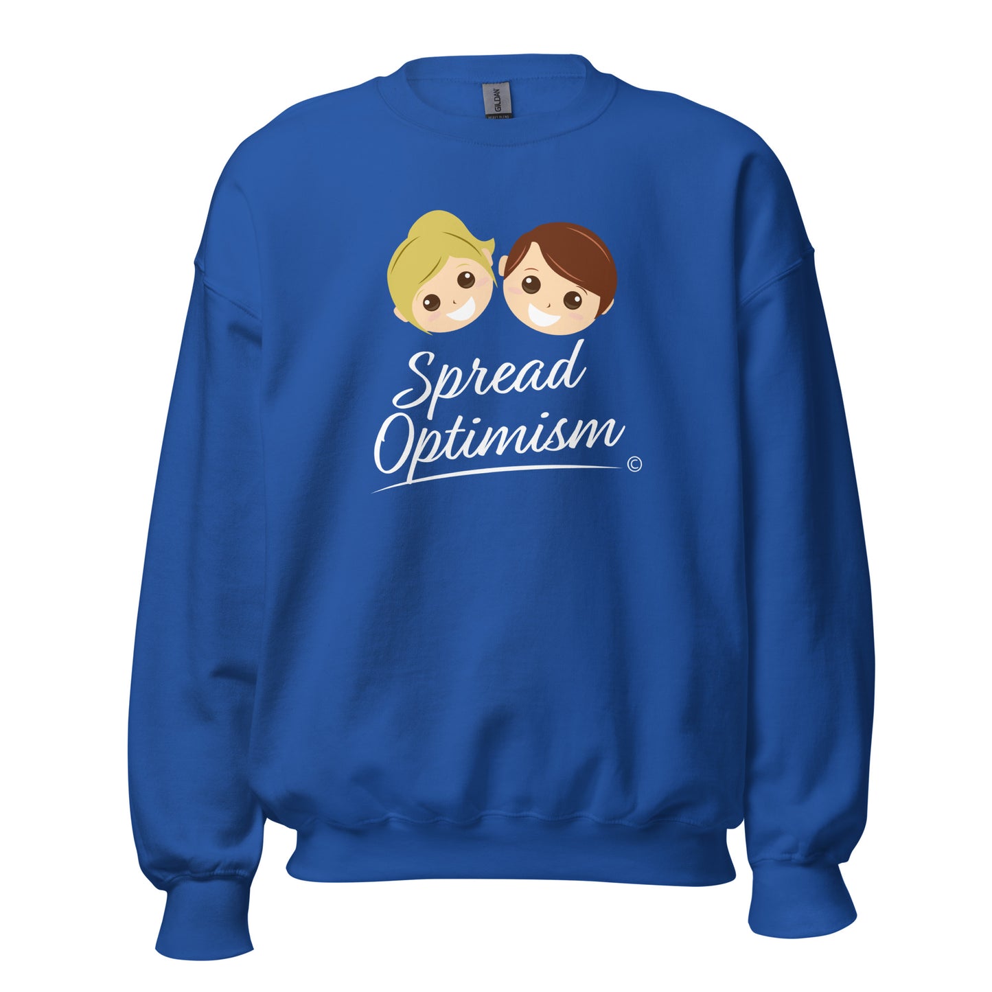 Unisex sweatshirts for couples-Royal Blue