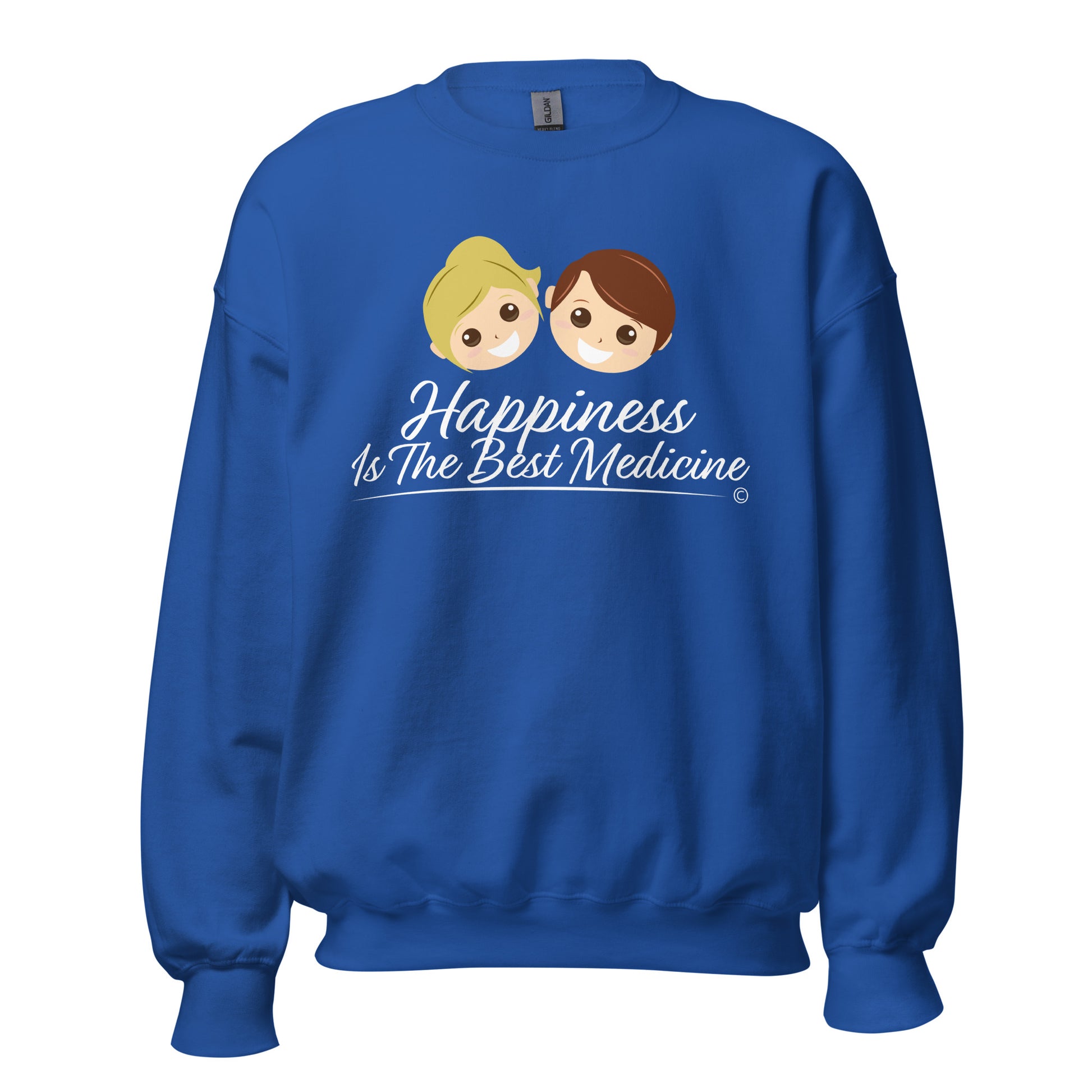 Soft and cozy sweatshirt for all -Royal Blue