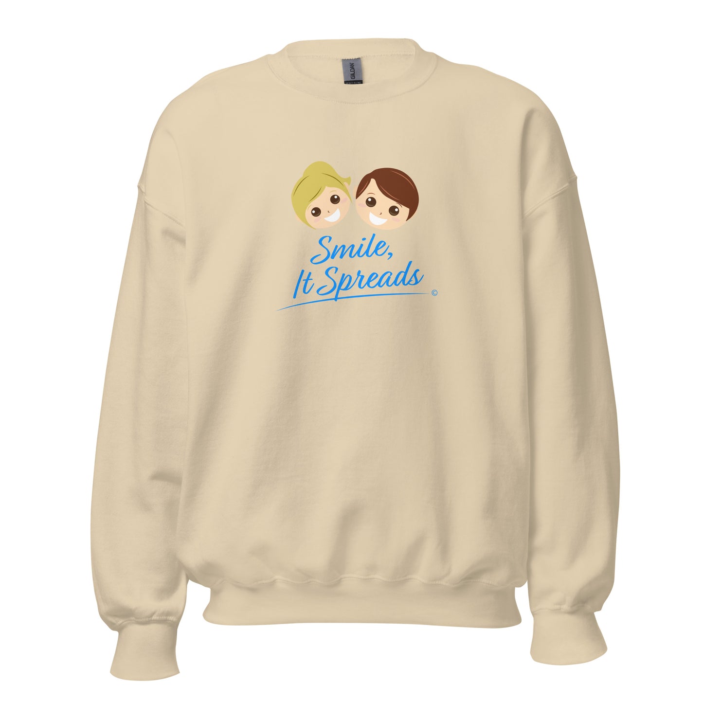Smile, It Spreads Unisex Sweatshirts