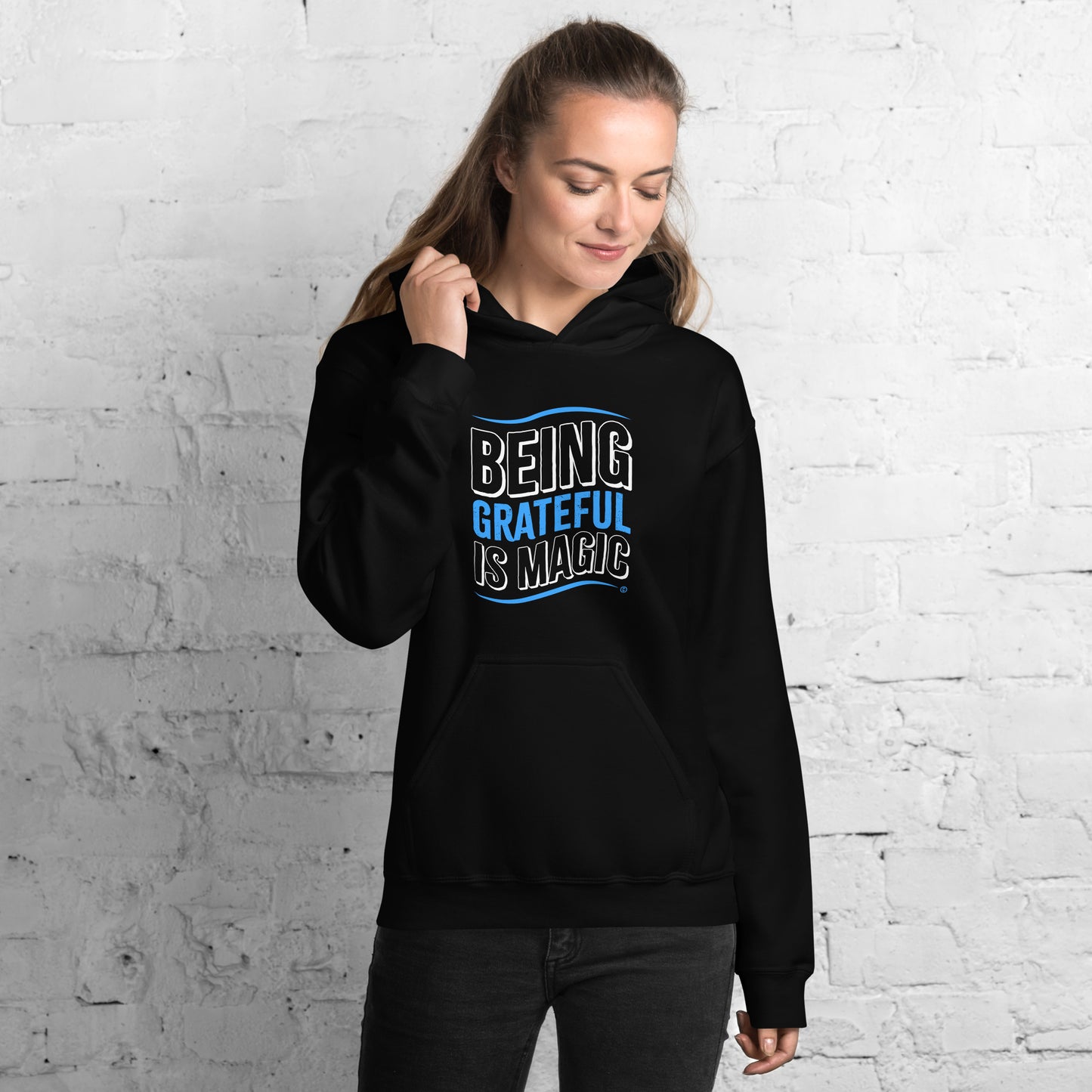 Being Grateful is Magic Unisex Hoodies