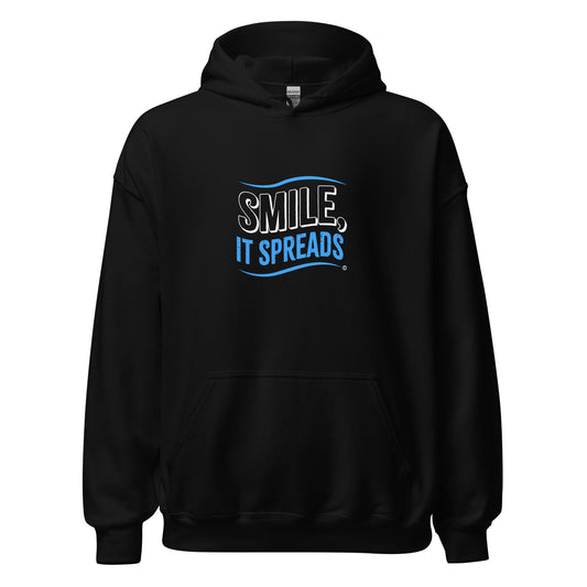 Smile, It Spreads Unisex Hoodies