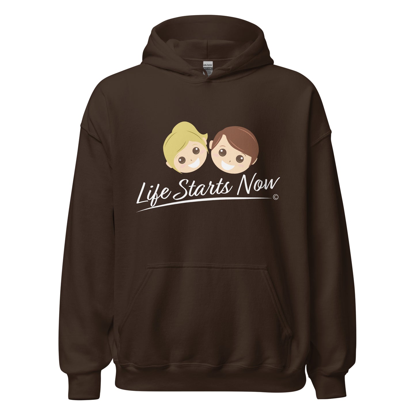 Unisex hoodies for outdoor activities- Dark Chocolate