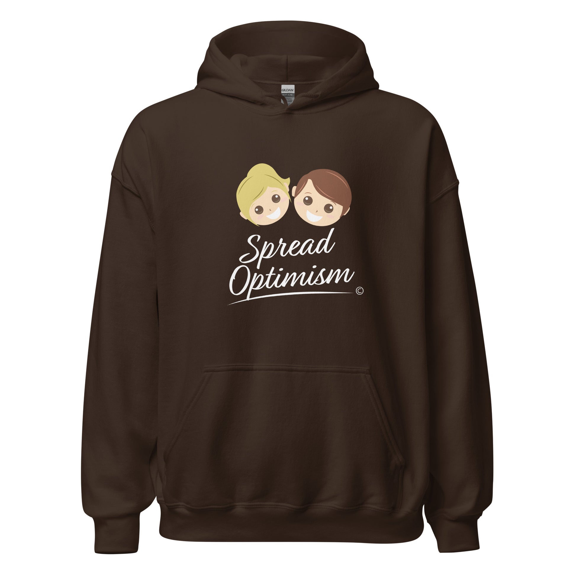 Outdoor unisex hoodies for him and her-Dark Chocolate