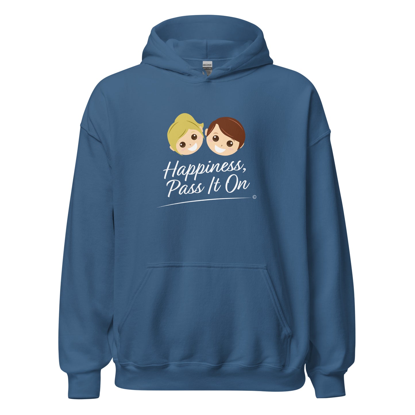 Happiness, Pass it On Unisex Hoodies