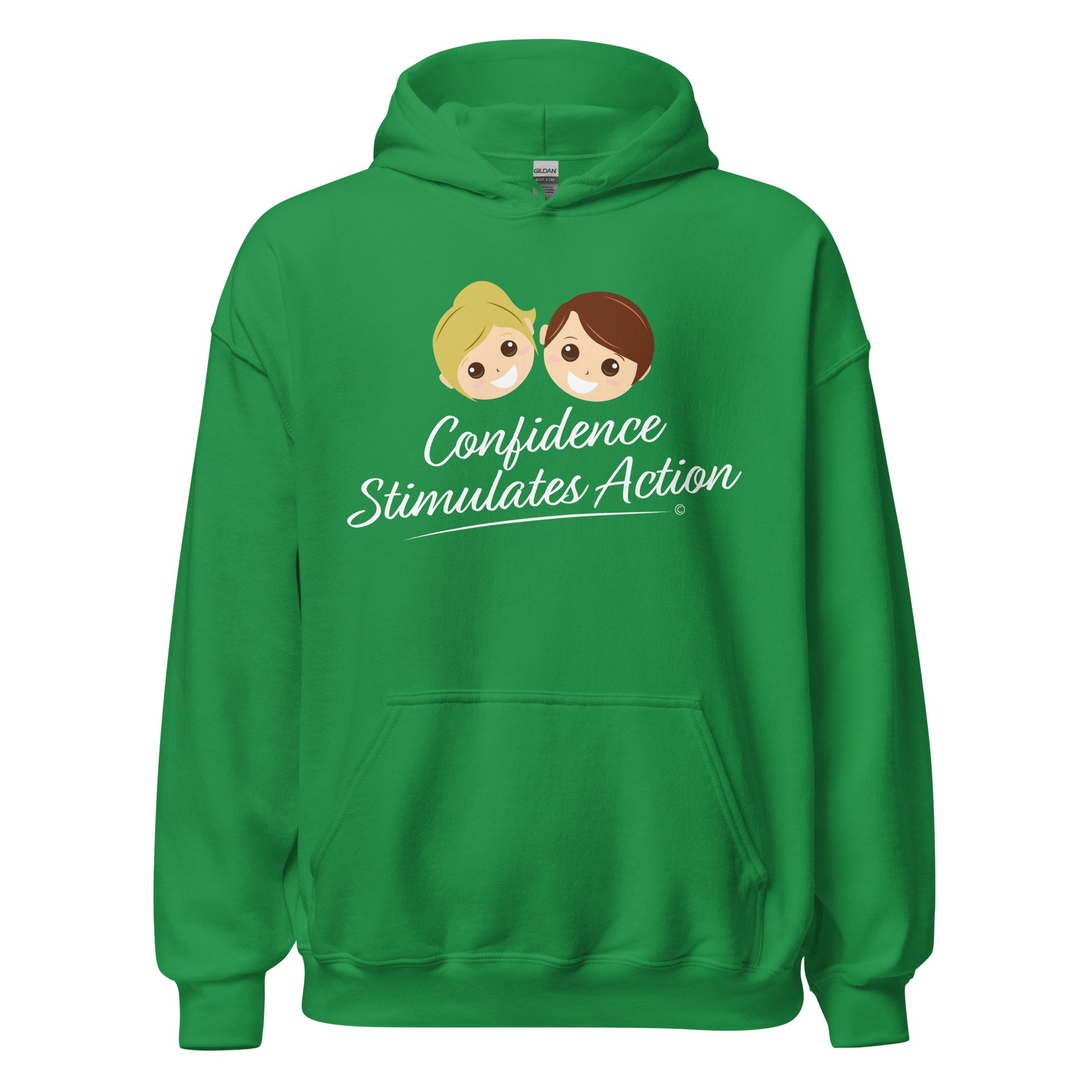 Hoodies with eco-friendly materials-Irish Green