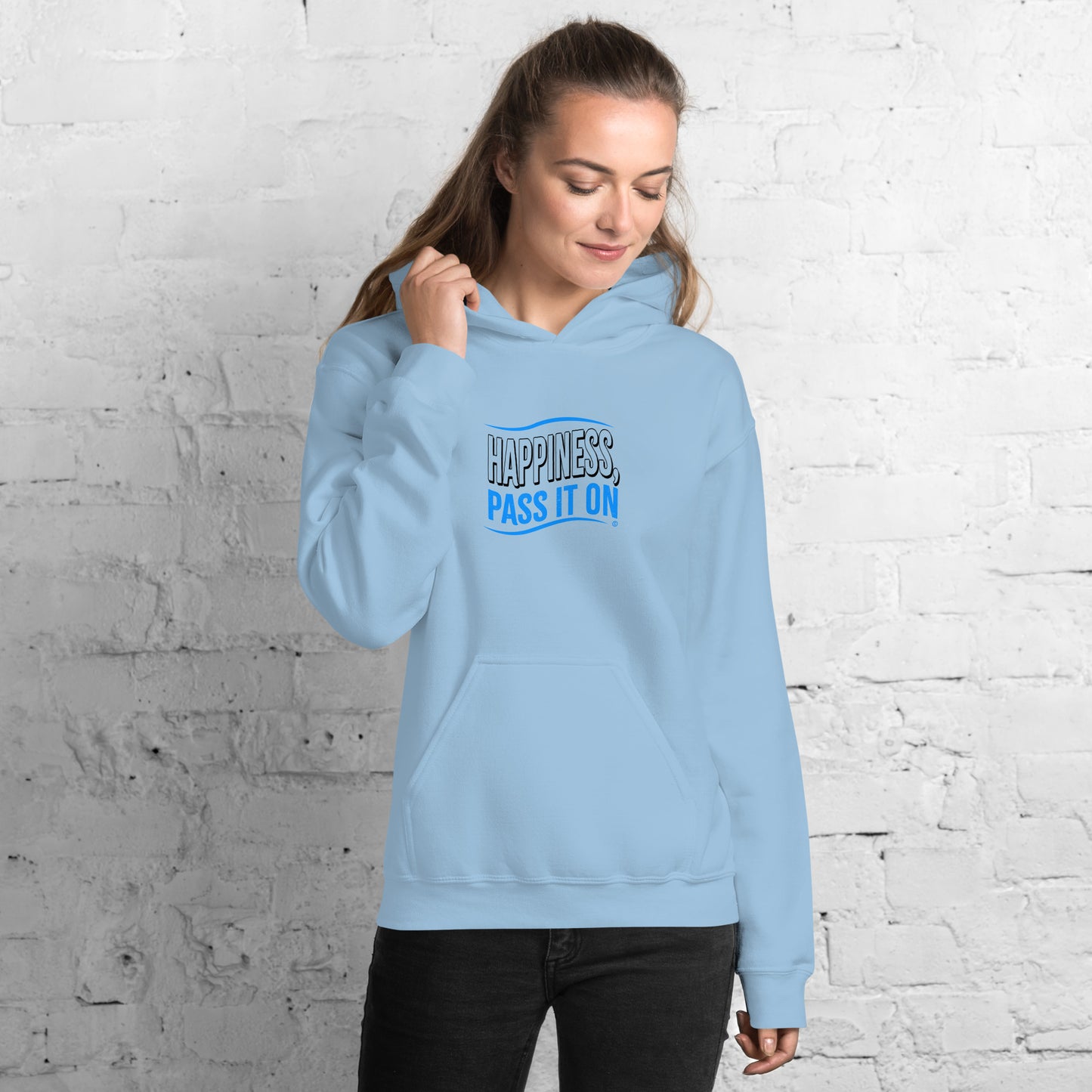 Happiness, Pass It On Unisex Hoodies