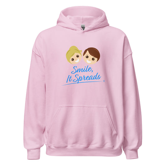 Smile, It Spreads Unisex Hoodies