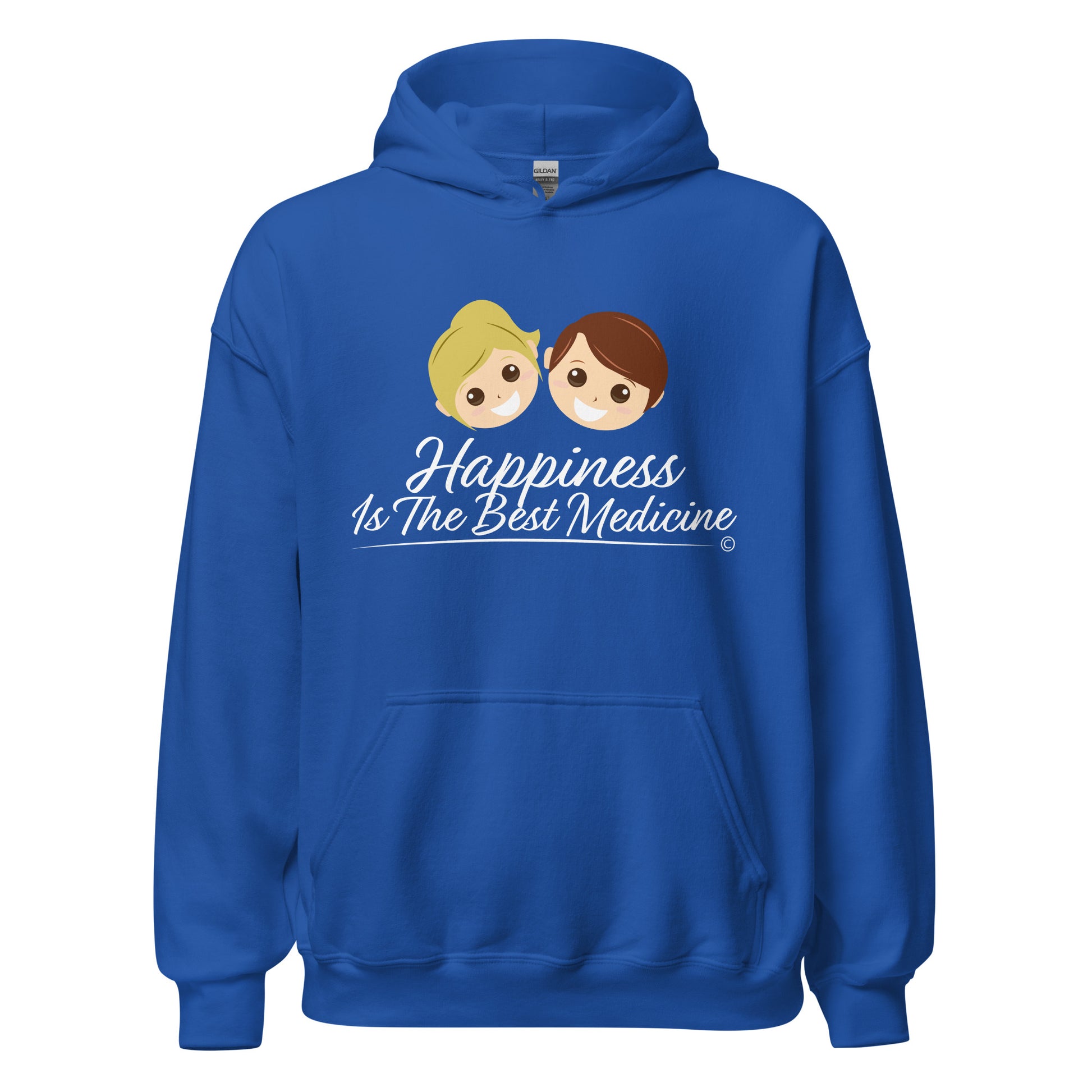 Stylish unique unisex hoodies - Royal Blue