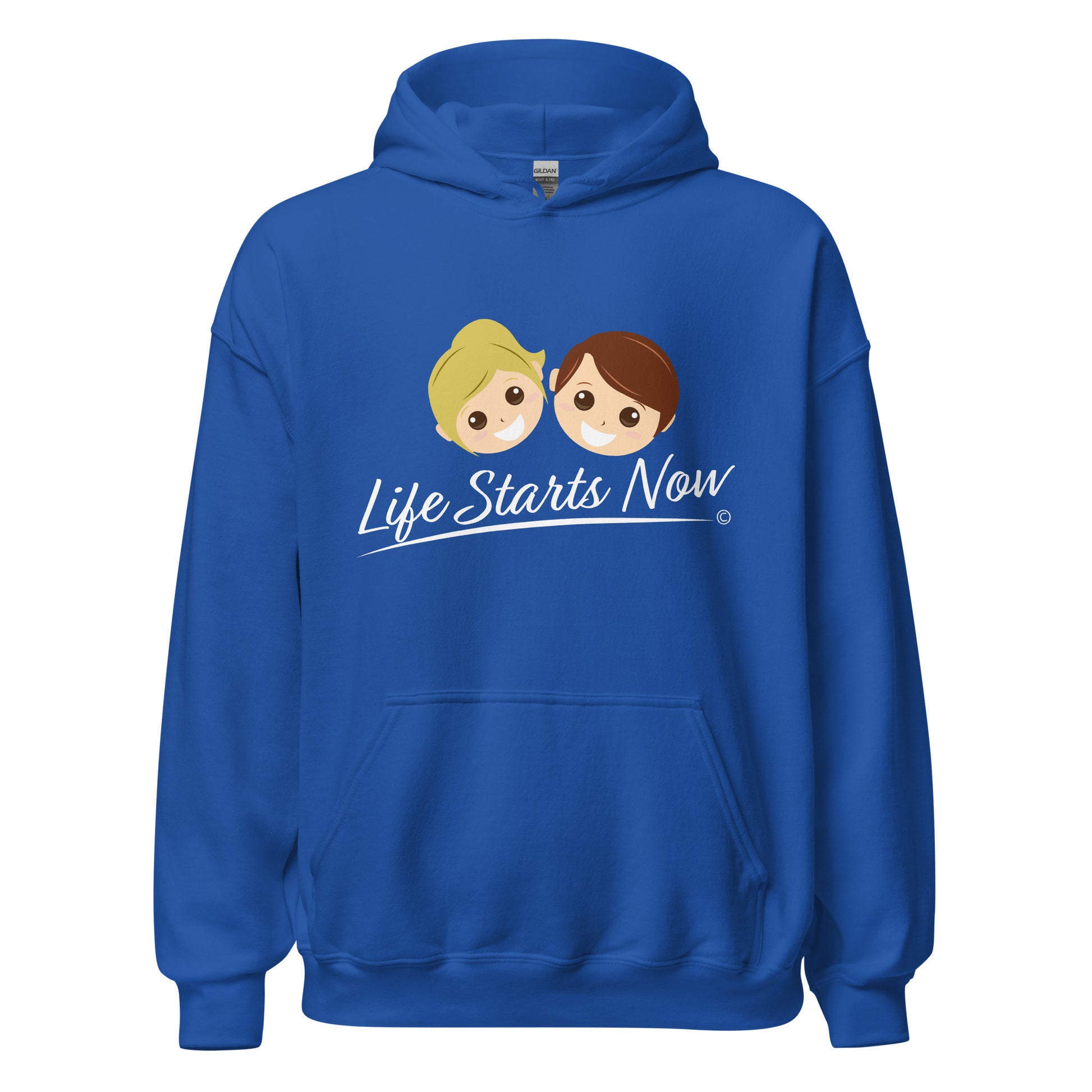 Unisex hoodies for outdoor activities-  Royal Blue