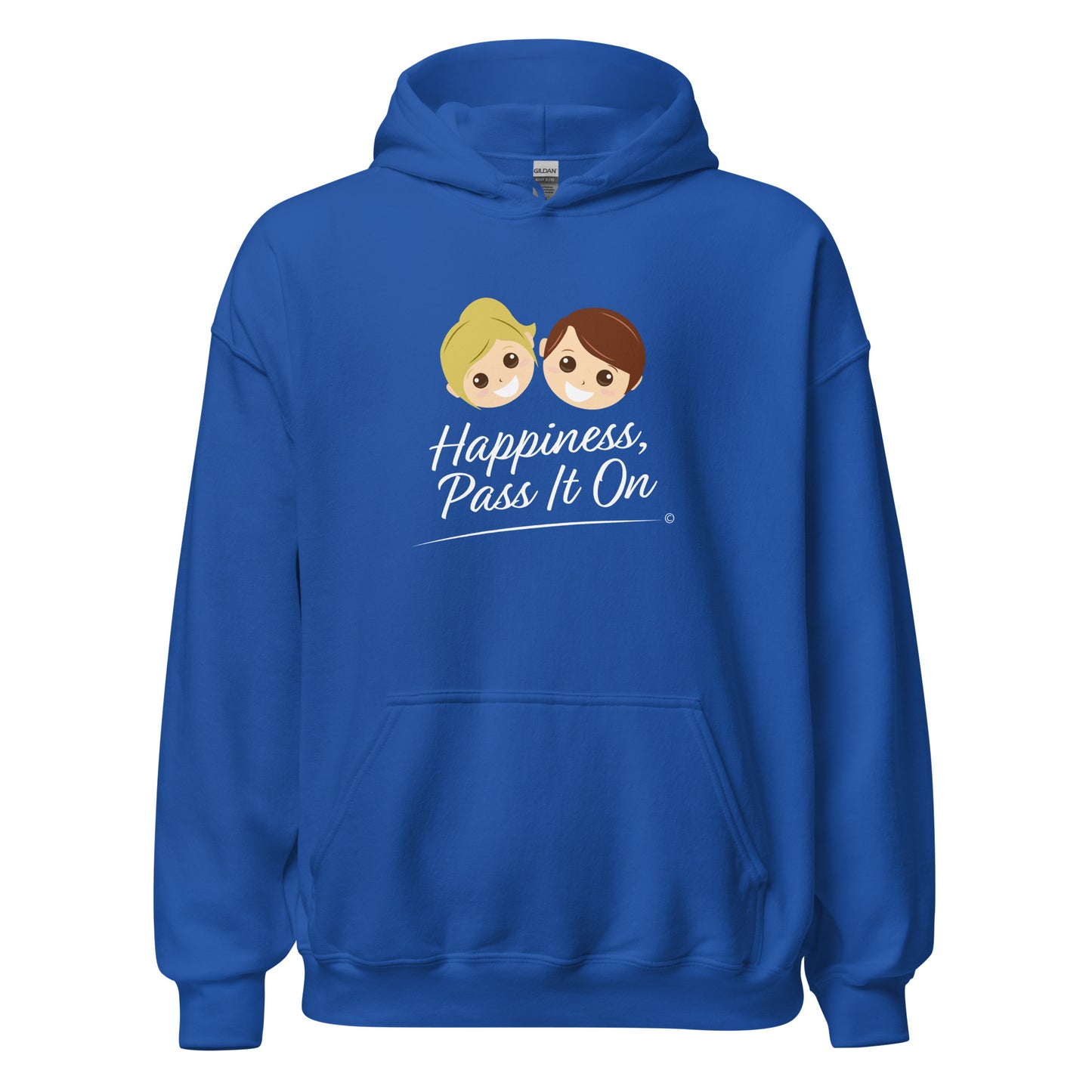 Happiness, Pass it On Unisex Hoodies