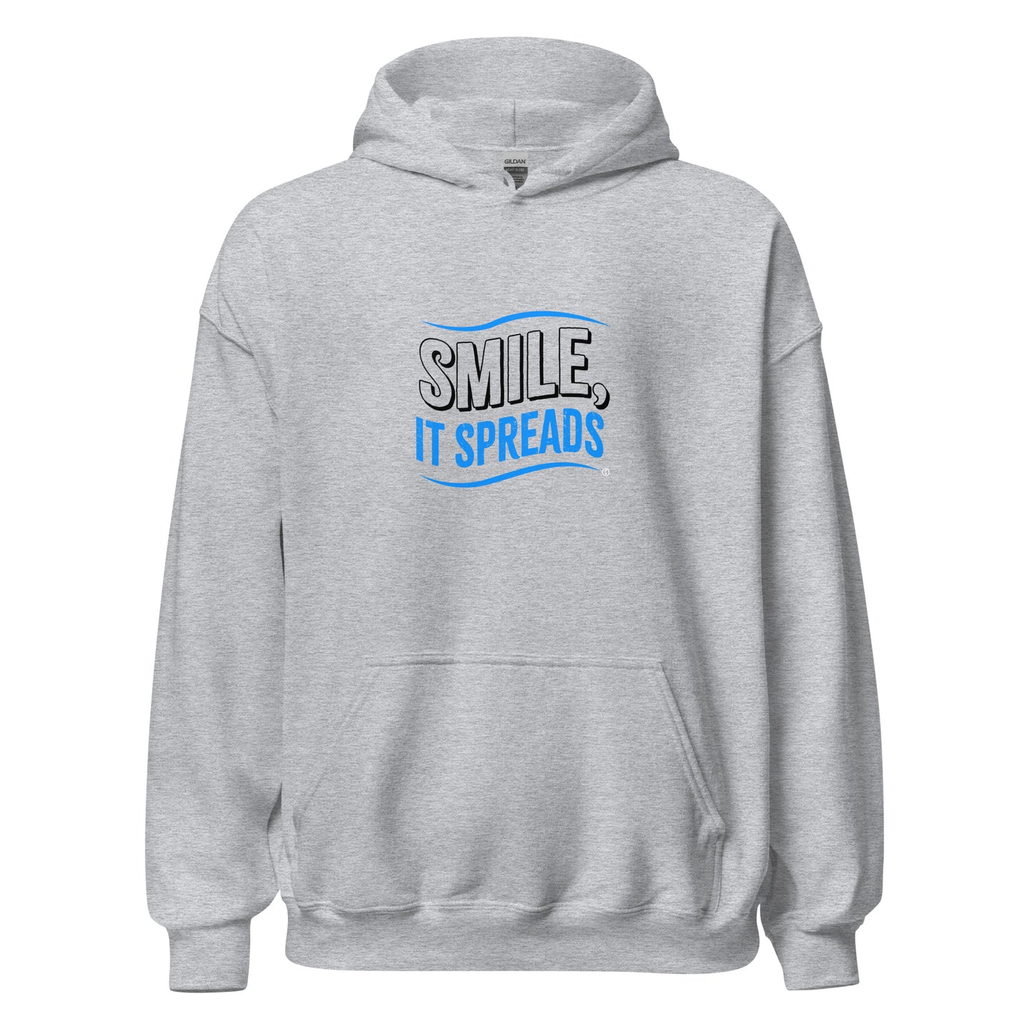 Smile, It Spreads Unisex Hoodies