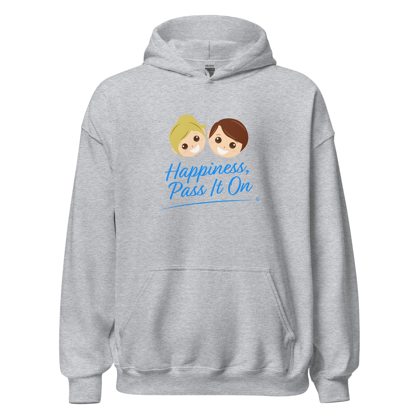 Happiness, Pass it On Unisex Hoodies