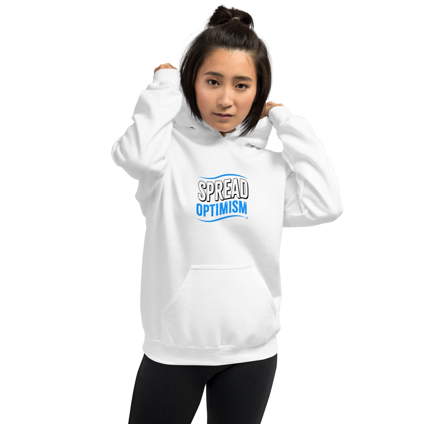 Spread Optimism Unisex Hoodies