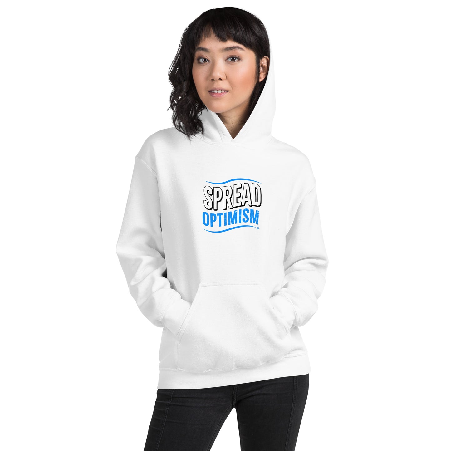 Spread Optimism Unisex Hoodies