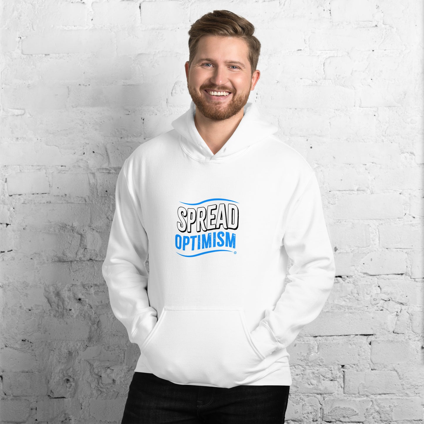 Spread Optimism Unisex Hoodies