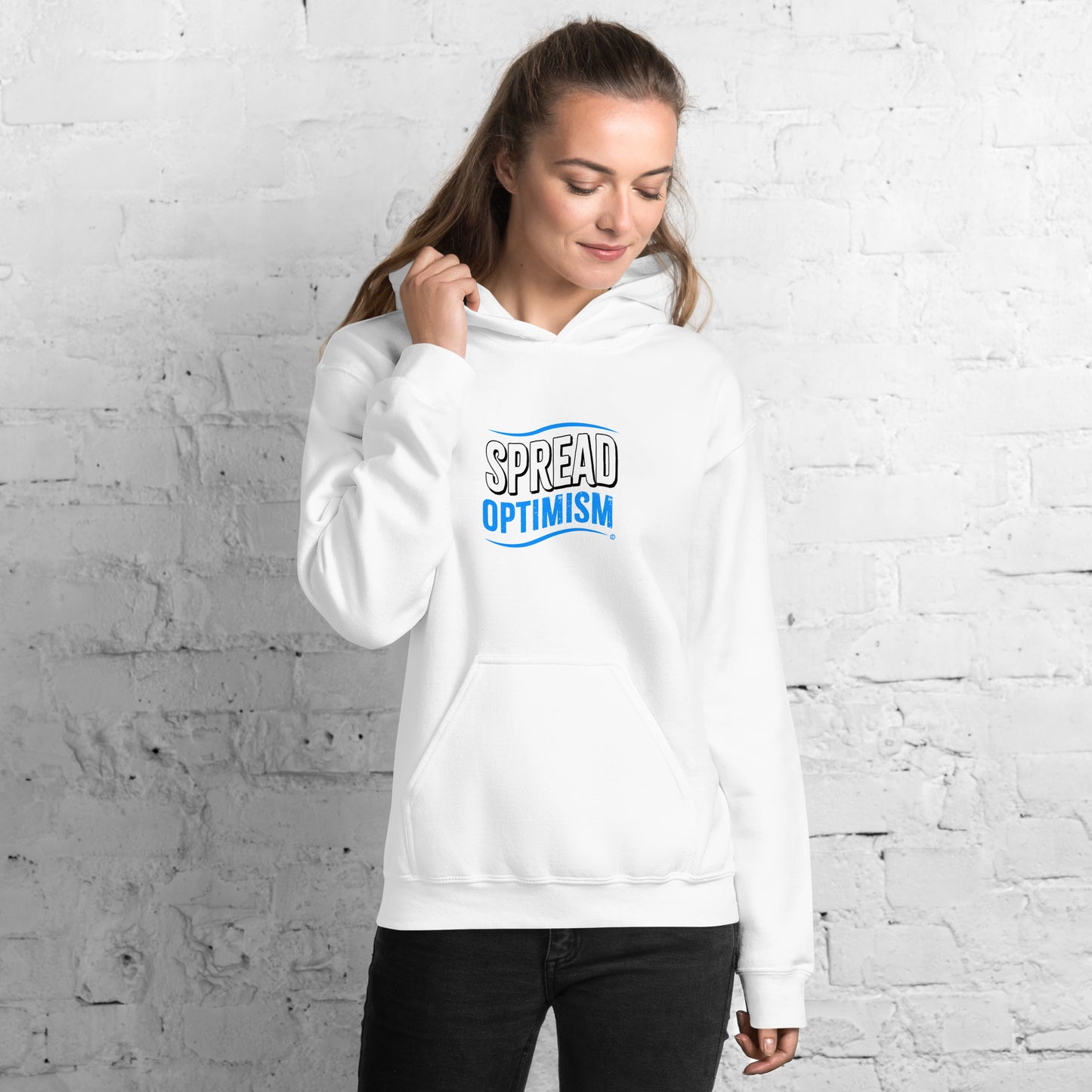 Spread Optimism Unisex Hoodies