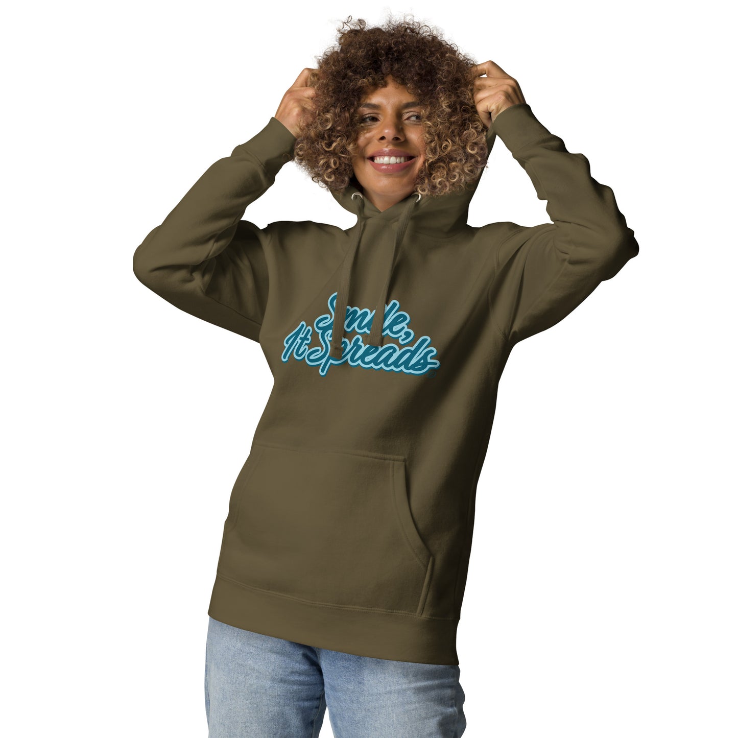 Smile, It Spreads Women's Hoodie