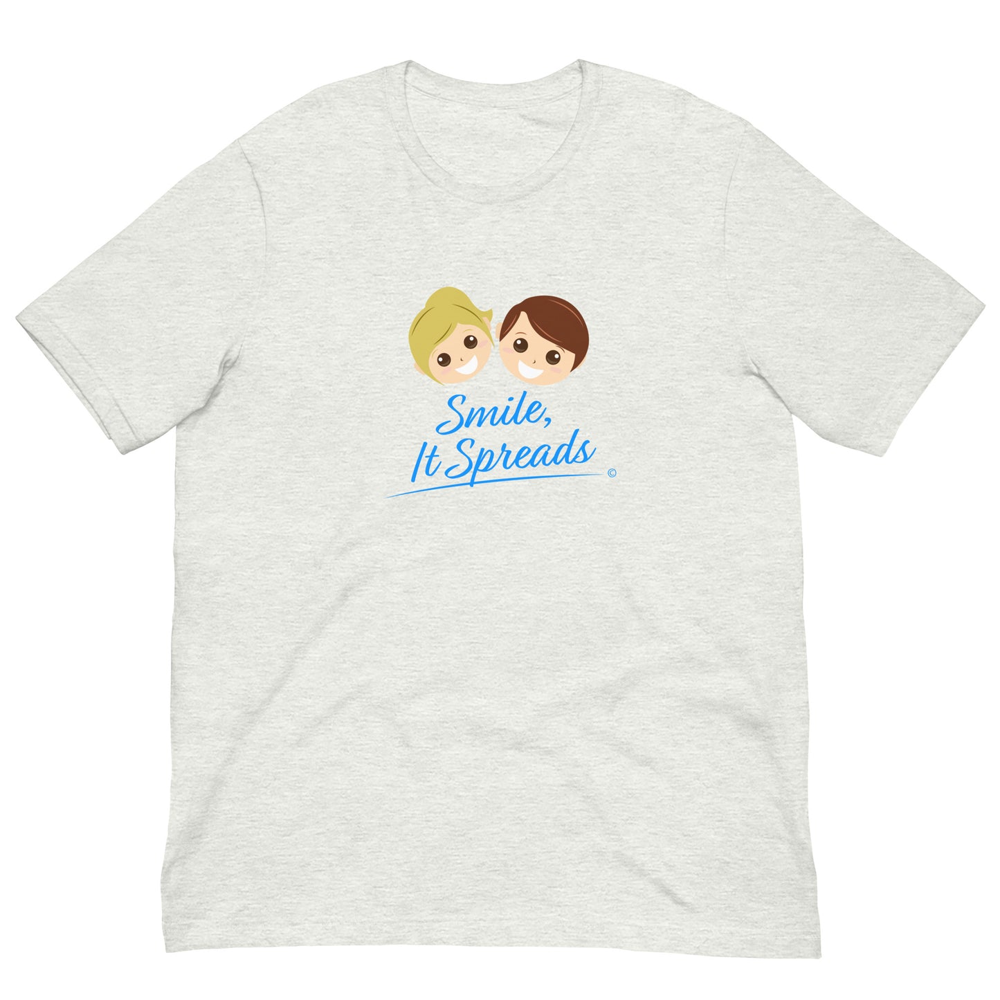 Smile, It Spreads Unisex T-Shirts