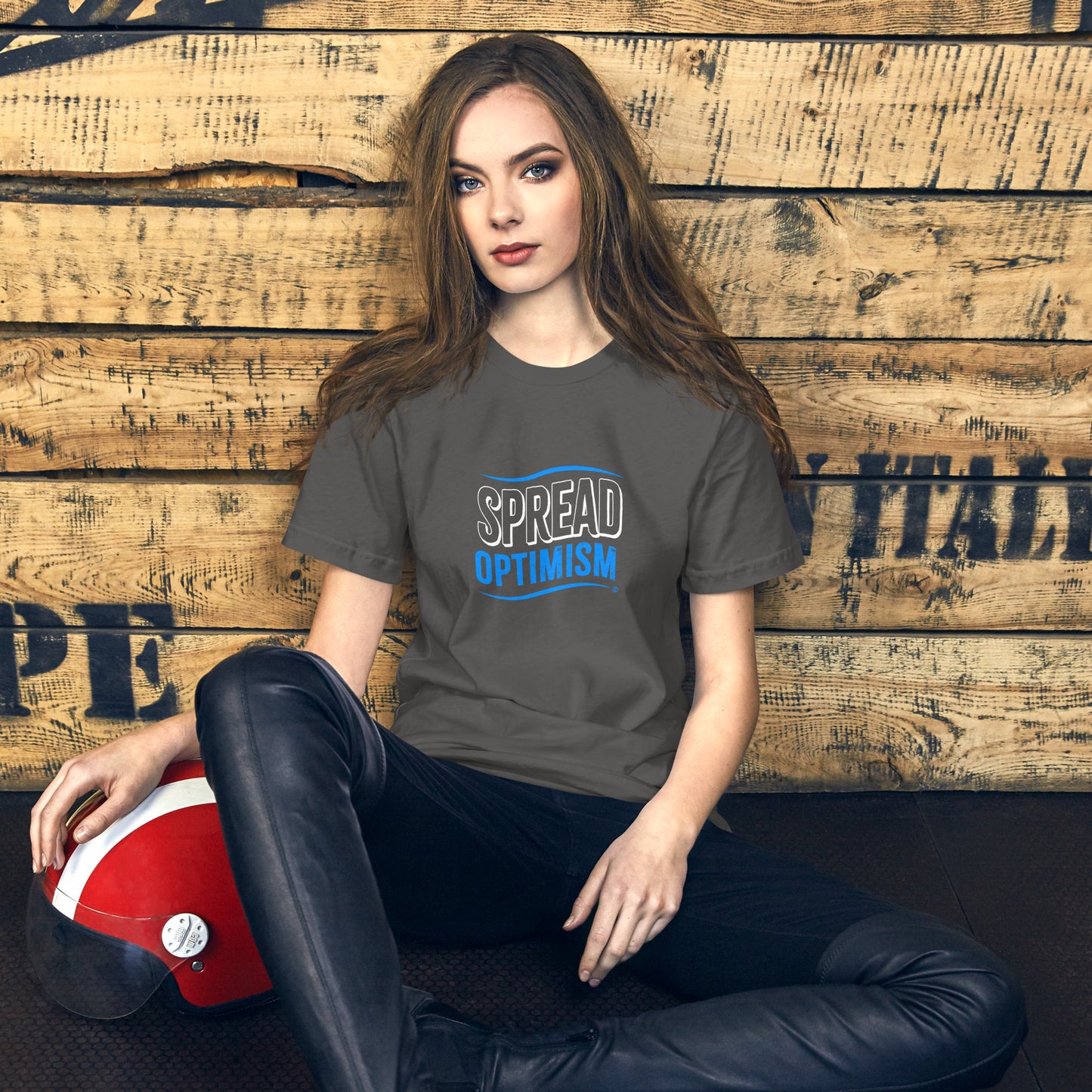 Spread Optimism Unisex T-Shirts