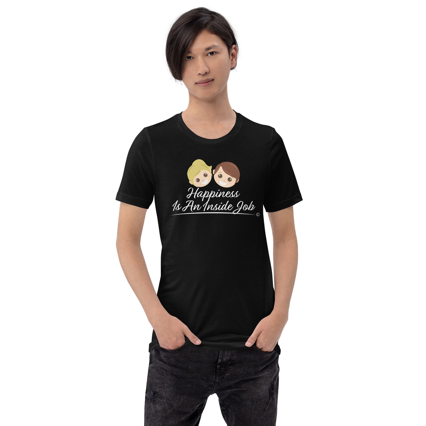 Short-sleeve shirt for adults - Front View