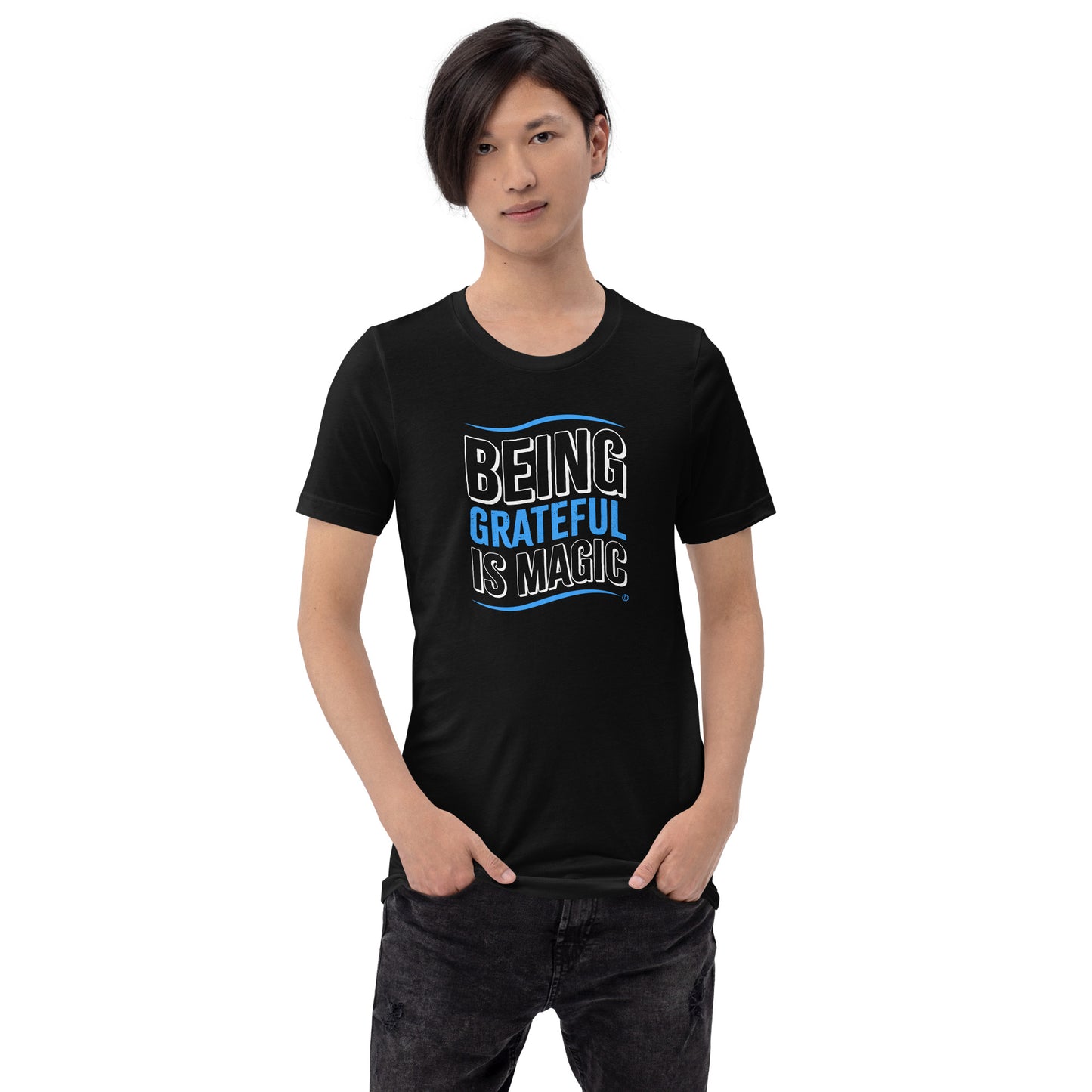 Being Grateful is Magic Unisex T-Shirts