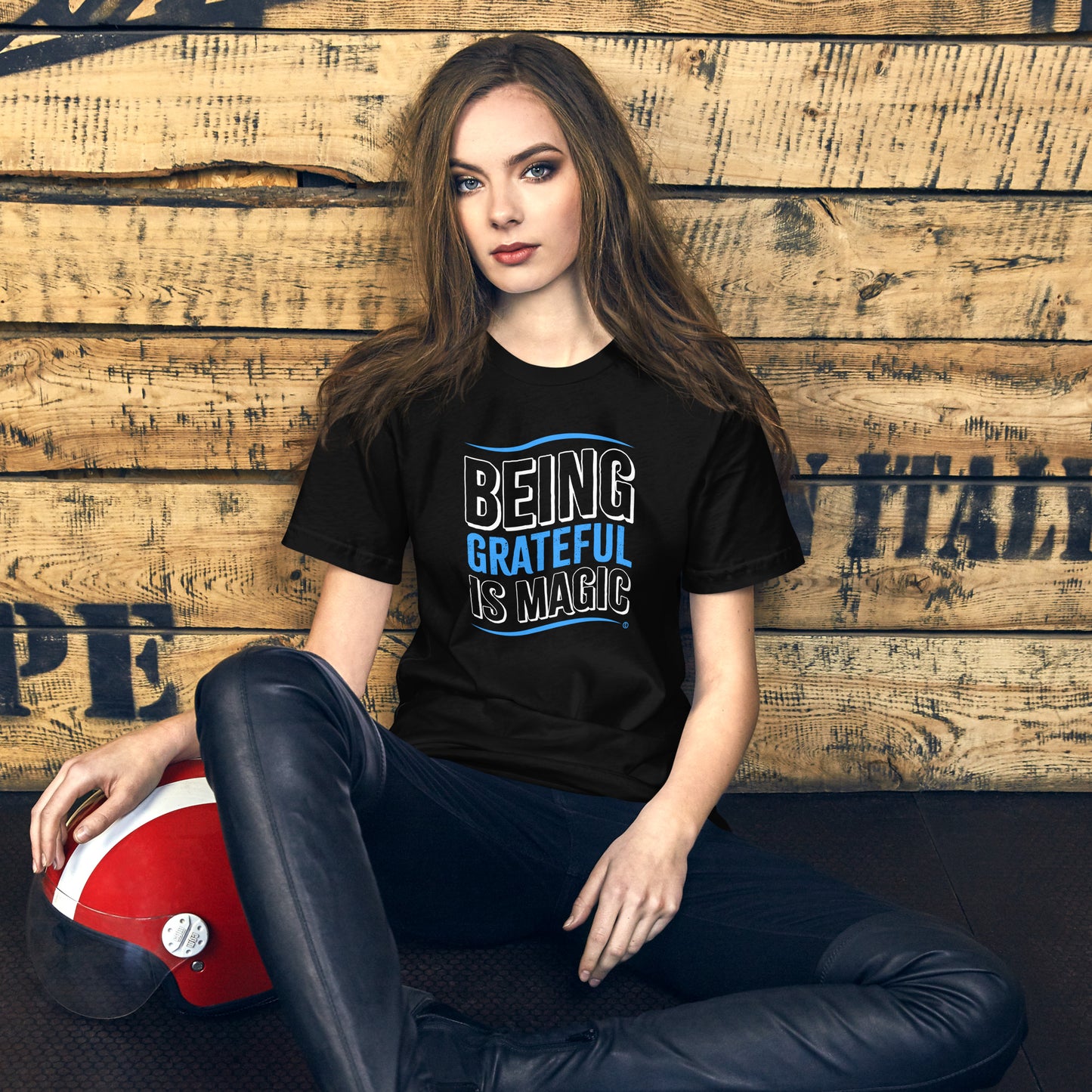 Being Grateful is Magic Unisex T-Shirts