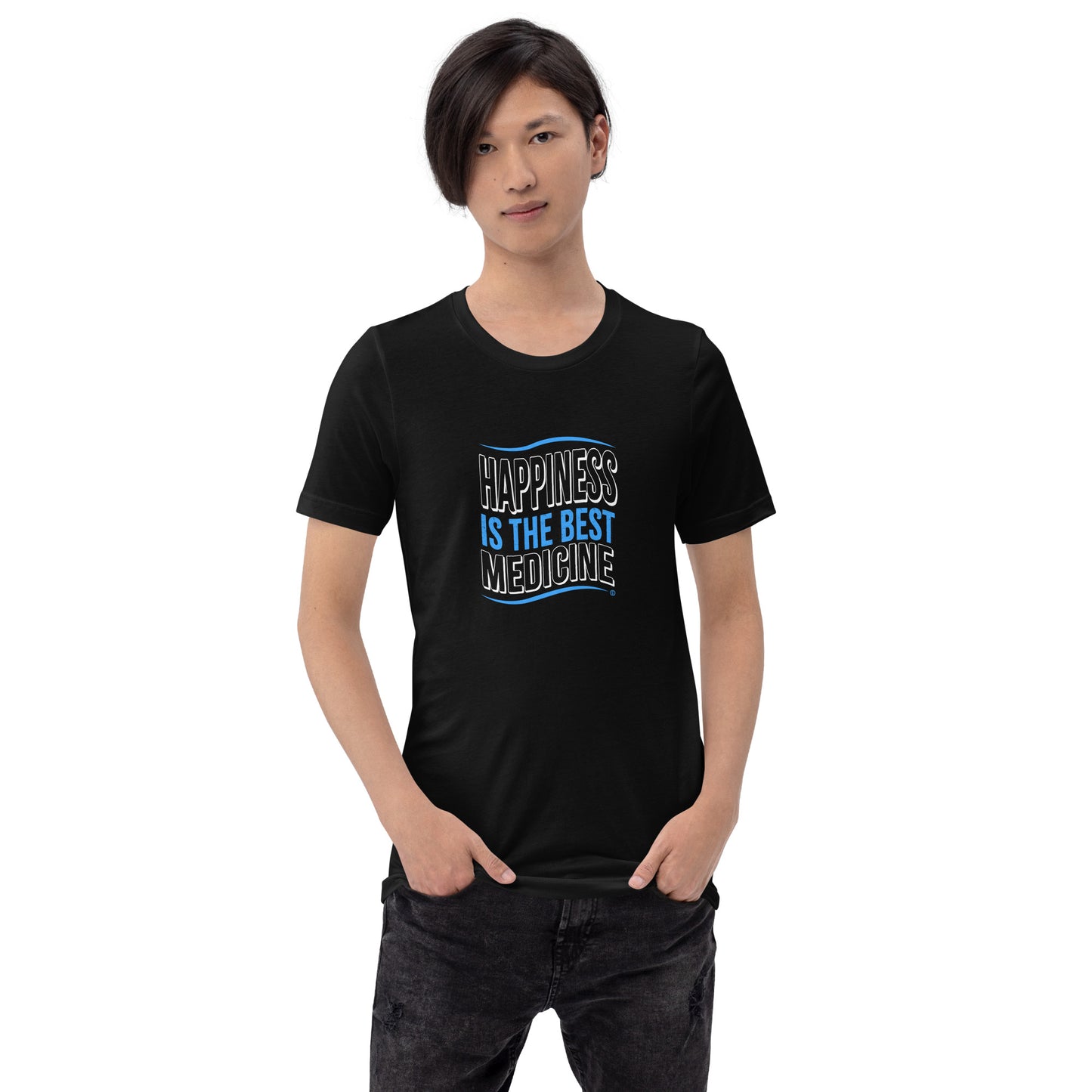Happiness is the Best Medicine Unisex T-Shirts