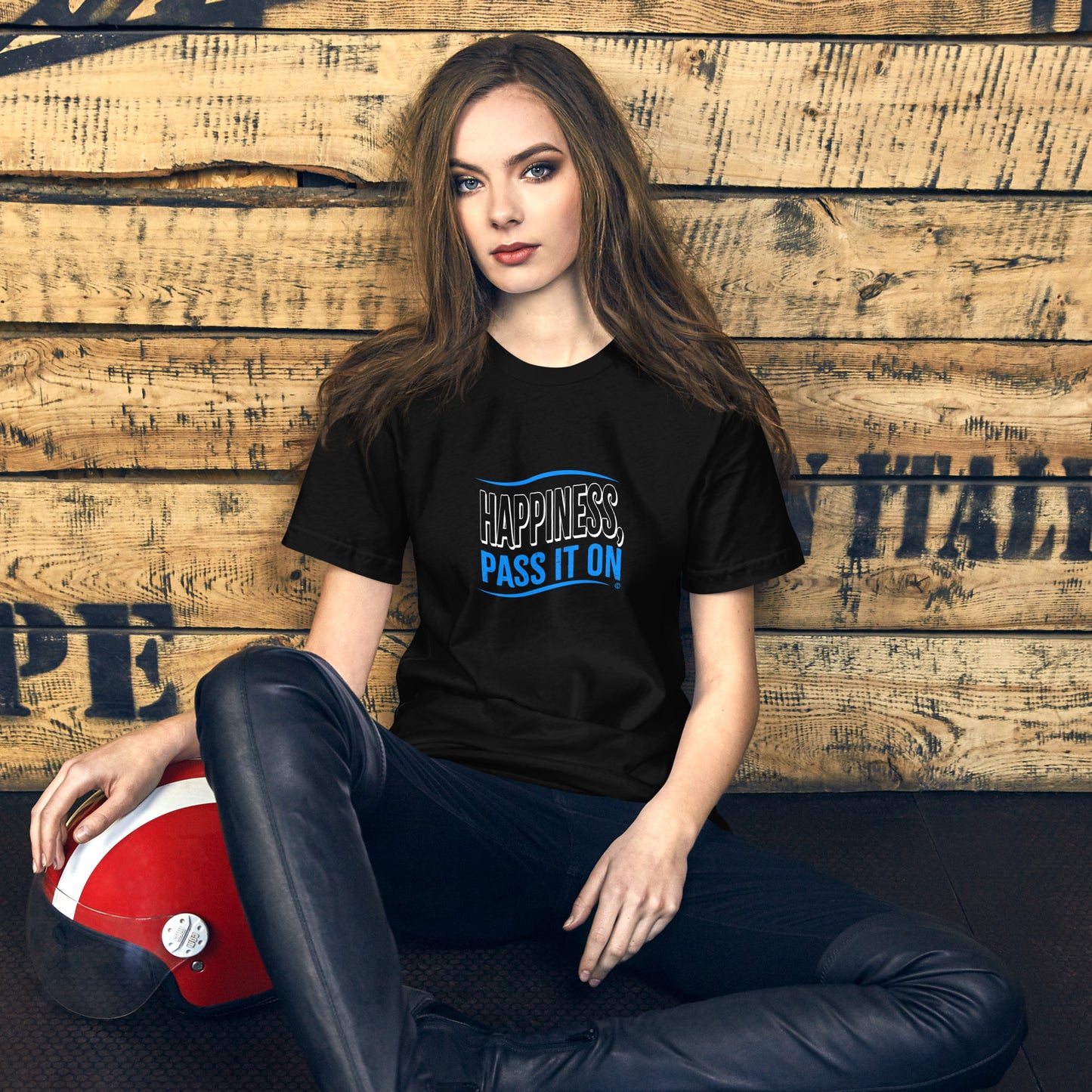 Happiness Pass it On Unisex T-Shirts