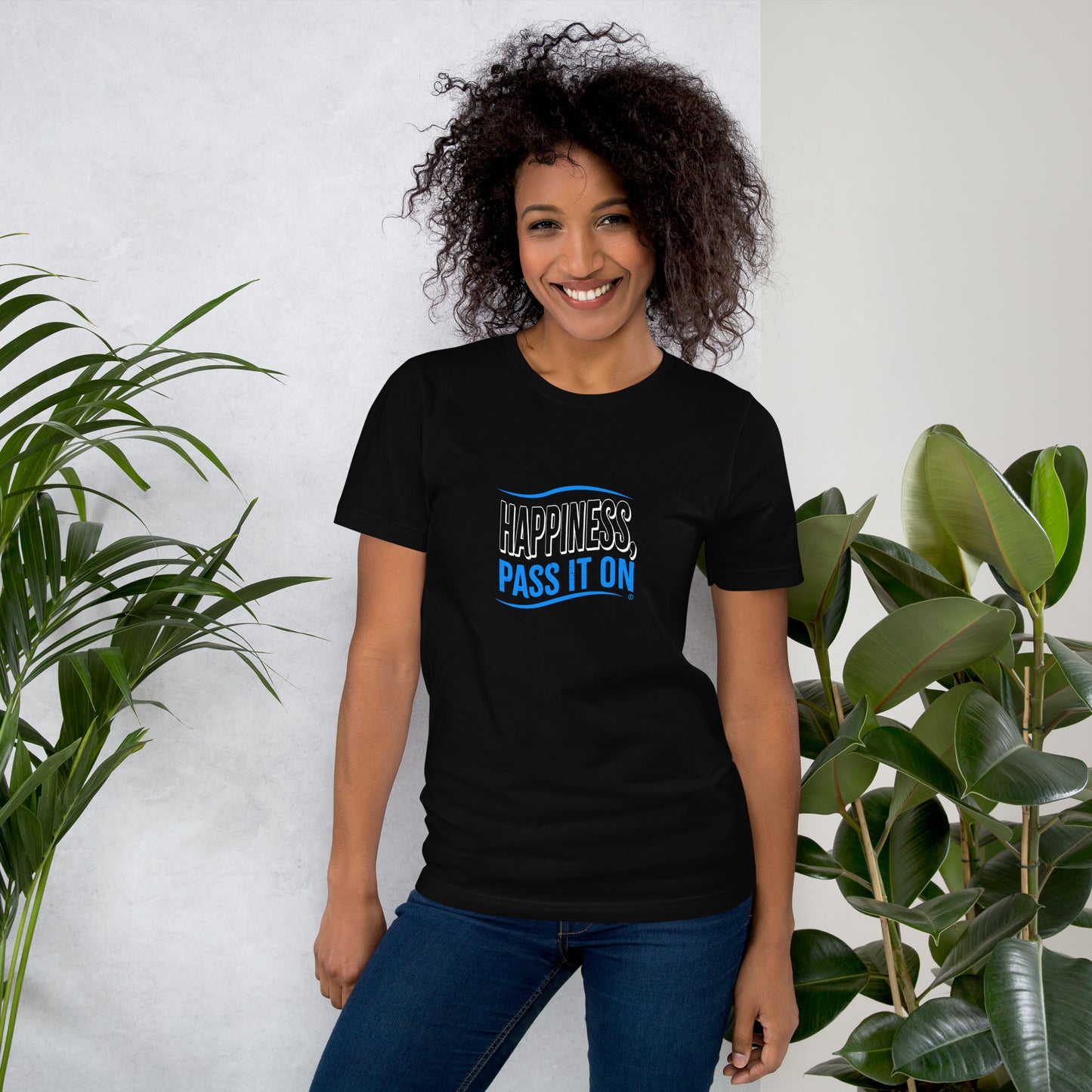 Happiness Pass it On Unisex T-Shirts