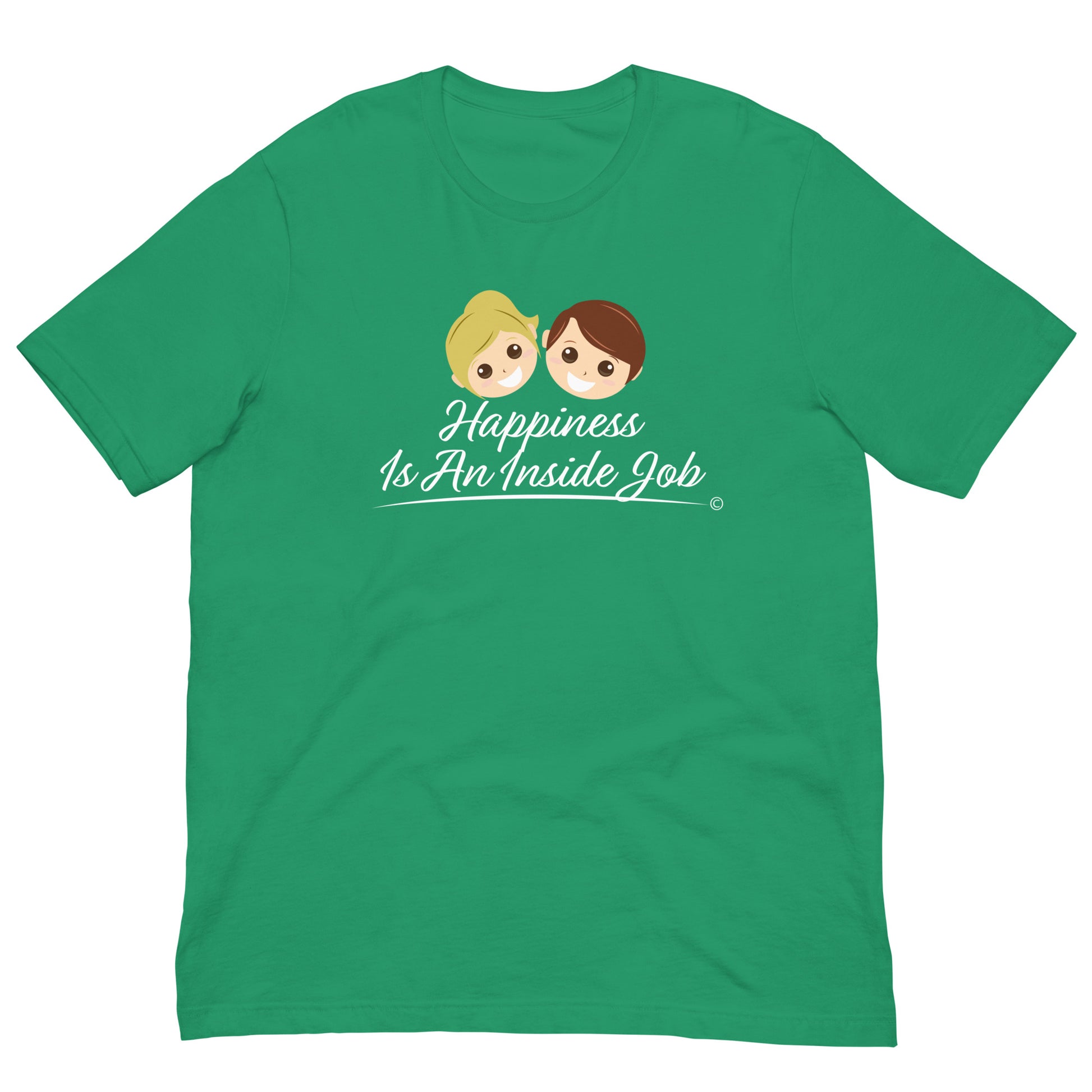 Short-sleeve shirt for adults -Kelly Green