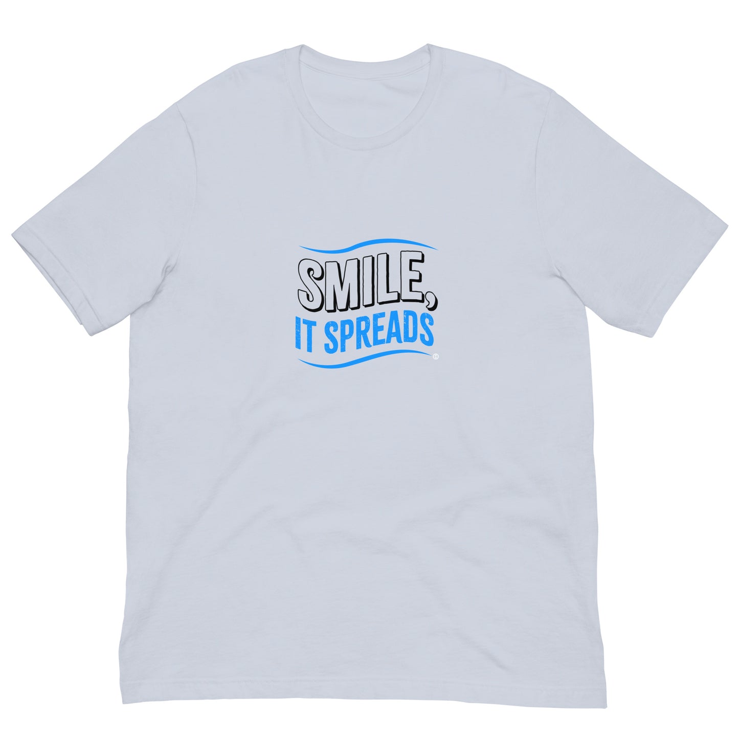 Smile, It Spreads Unisex T-Shirts