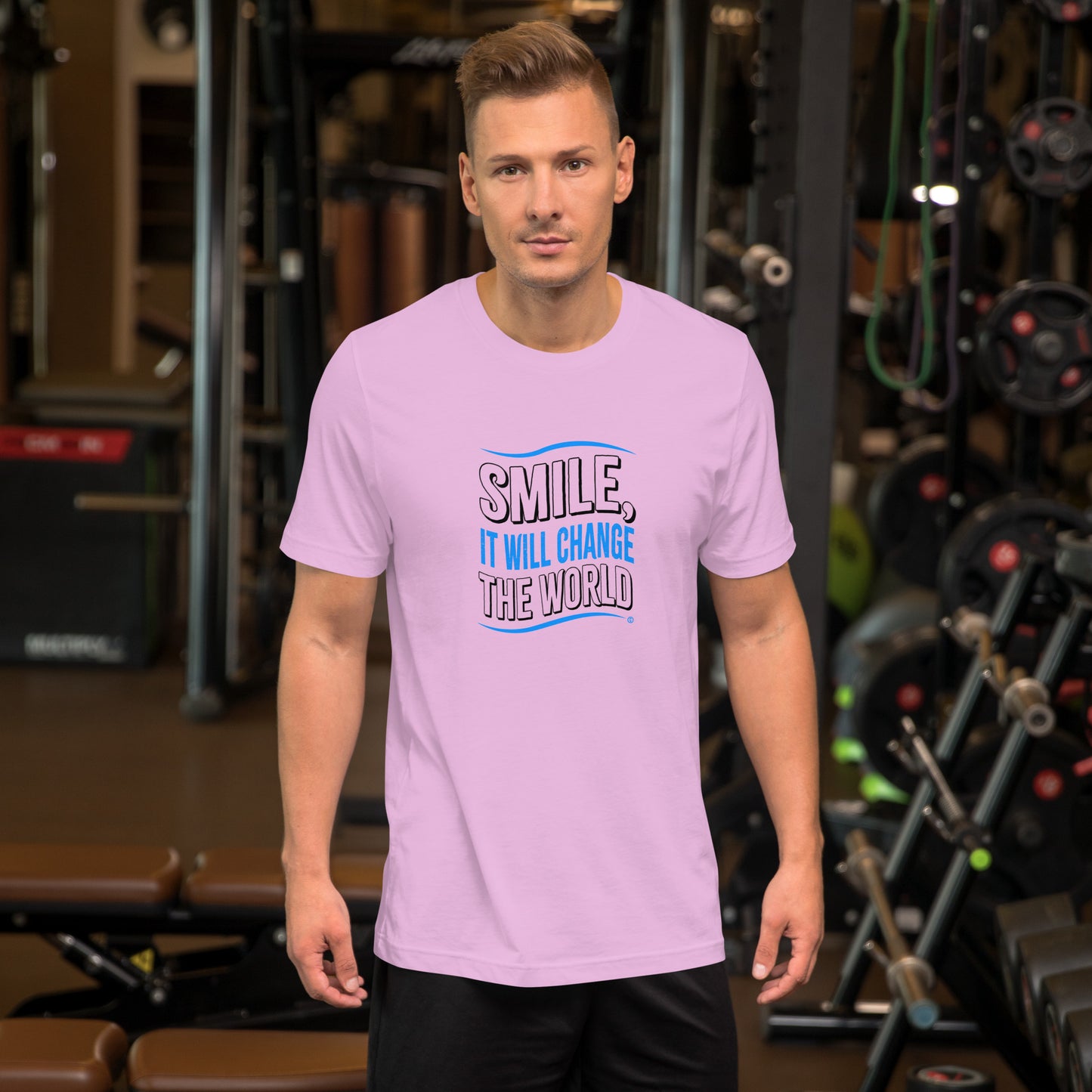 Smile, It will Change the World Unisex T-Shirts