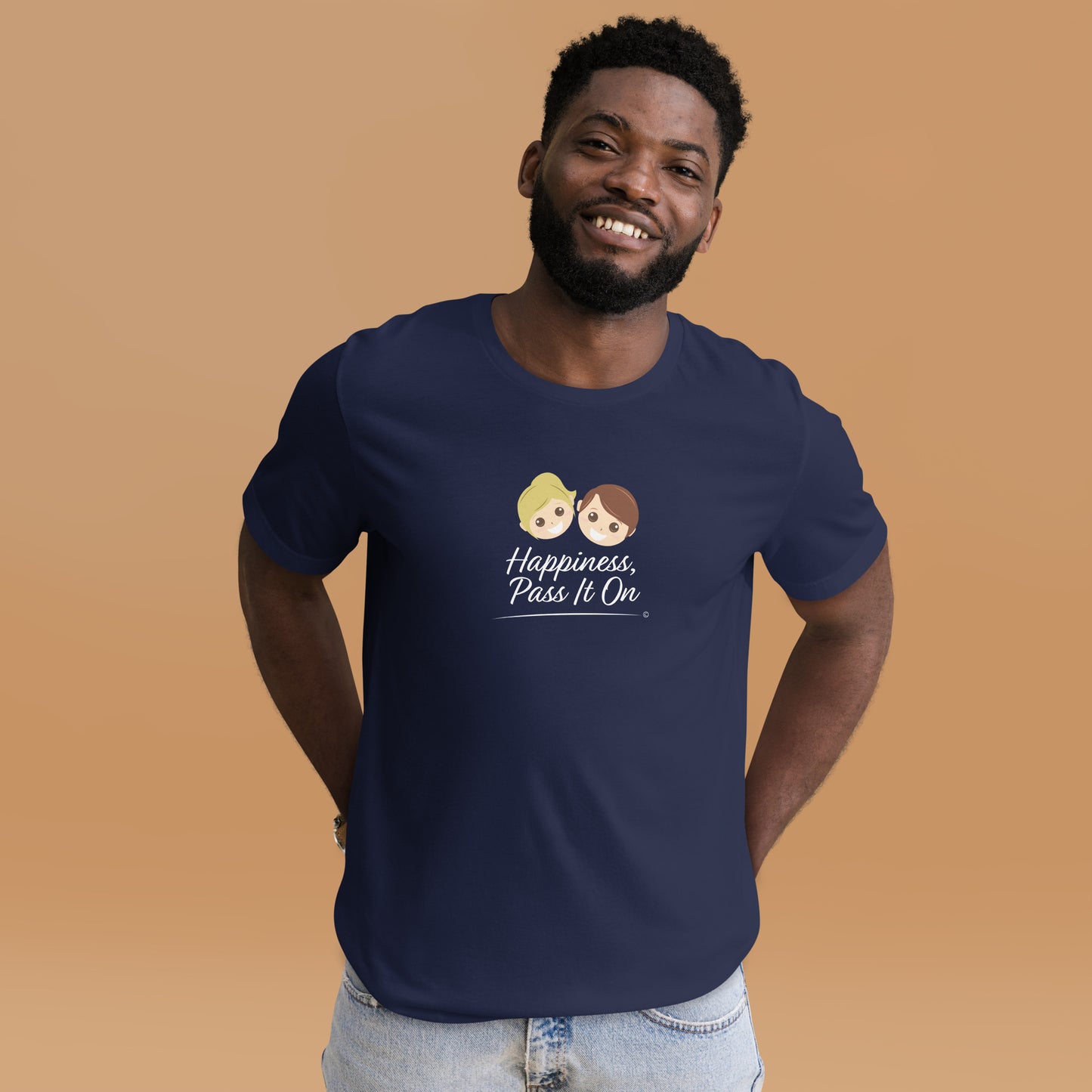 Happiness, Pass It On Unisex T-Shirts